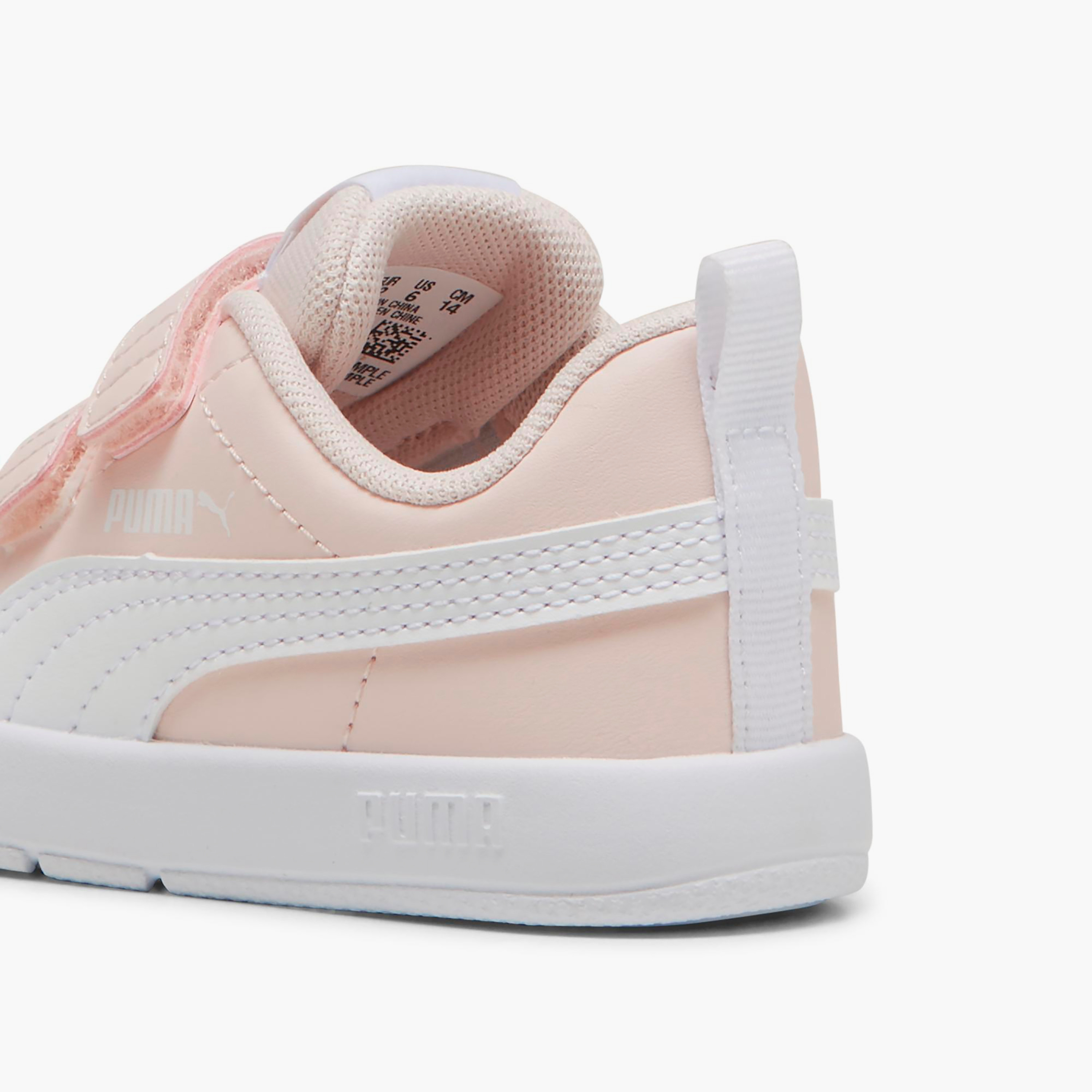 Puma Baby Girls Courtflex V3 V Sneakers 31025207 | OE-baby-girls-shoes-closedshoes-image-6
