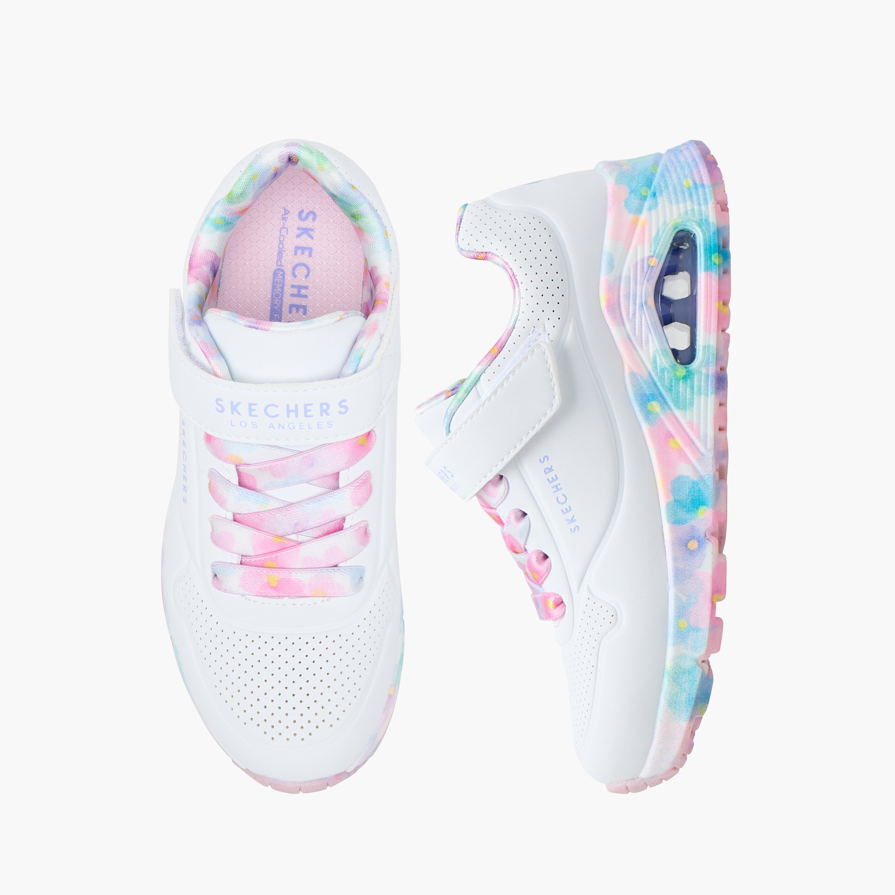 سكيتشرز - حذاء رياضي برباط أونو الجيل الاول هوك اند لوب - للبنات  310321L | OE-girls-shoes-sneakers-image-1