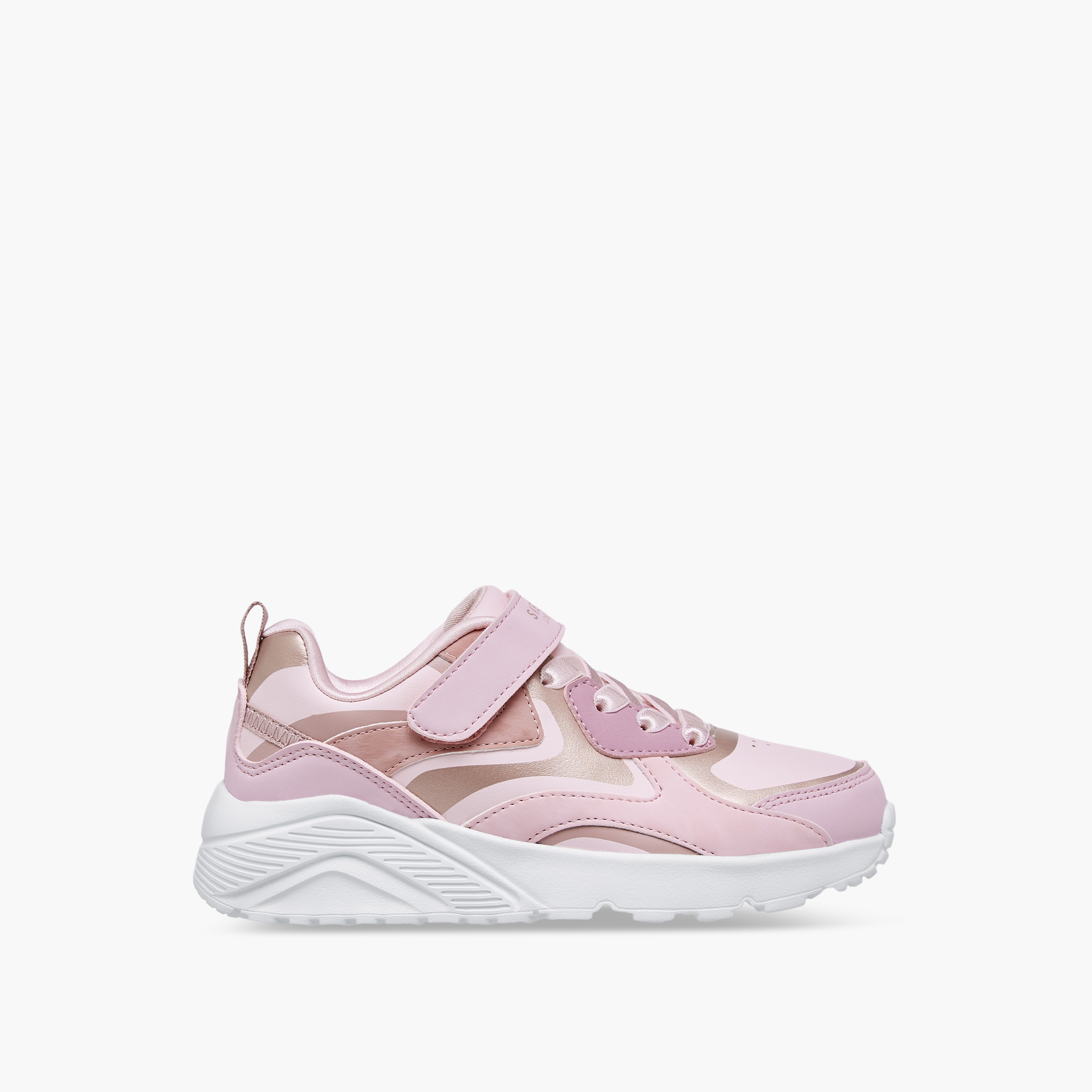 حذاء سنيكرز بشريط إغلاق لاصق للبنات من سكيتشيرز - أونو لايت 310380L-girls-shoes-sneakers-image-3