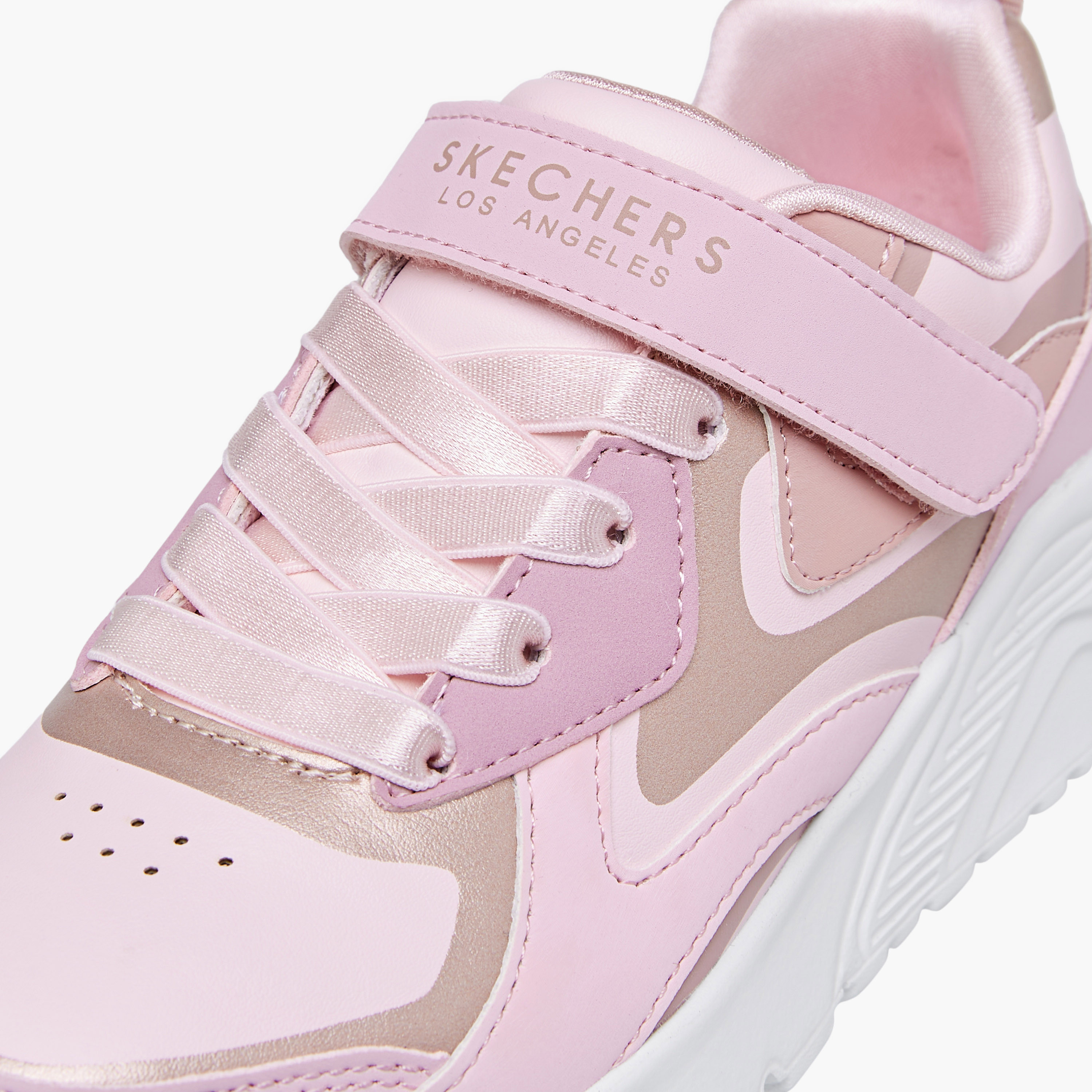 حذاء سنيكرز بشريط إغلاق لاصق للبنات من سكيتشيرز - أونو لايت 310380L-girls-shoes-sneakers-image-4