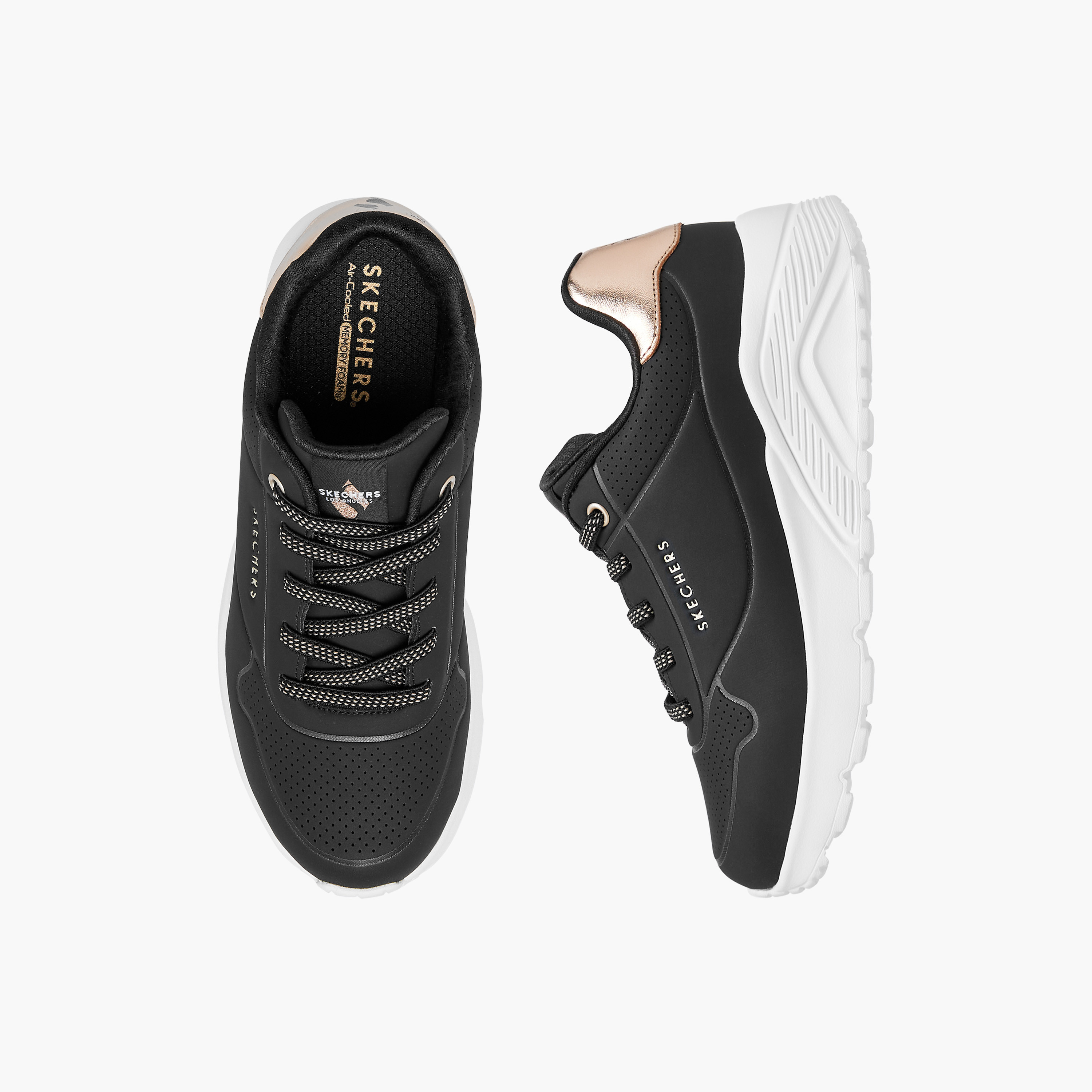 حذاء سنيكرز برباط إغلاق "أونو لايت" للبنات من سكيتشيرز 310384L | OE-girls-shoes-sneakers-image-6