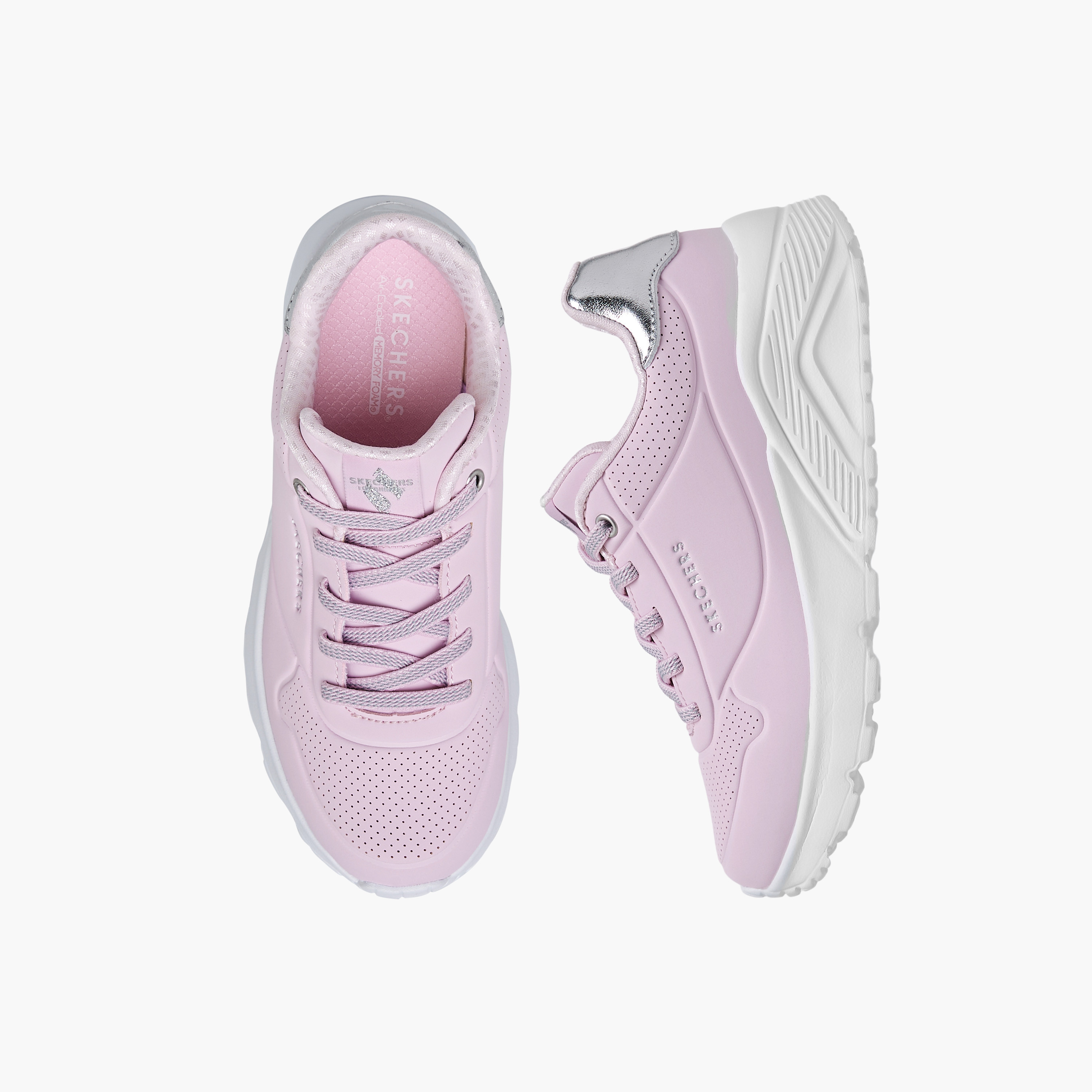 حذاء سنيكرز برباط إغلاق "أونو لايت" للبنات من سكيتشيرز 310384L | OE-girls-shoes-sneakers-image-16