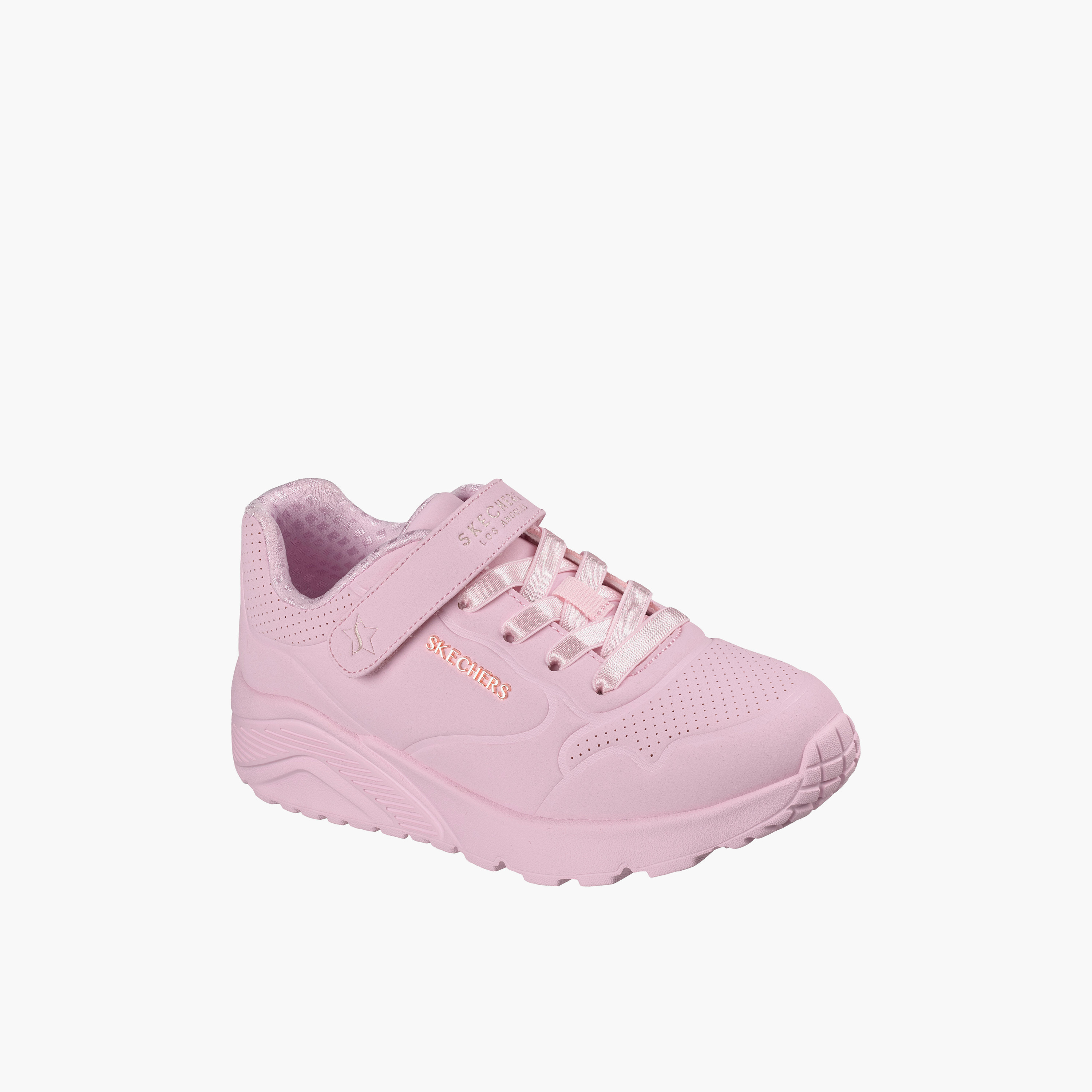 Skechers Girls UNO LITE Hook & Loop Sneakers-girls-shoes-sports-image-1