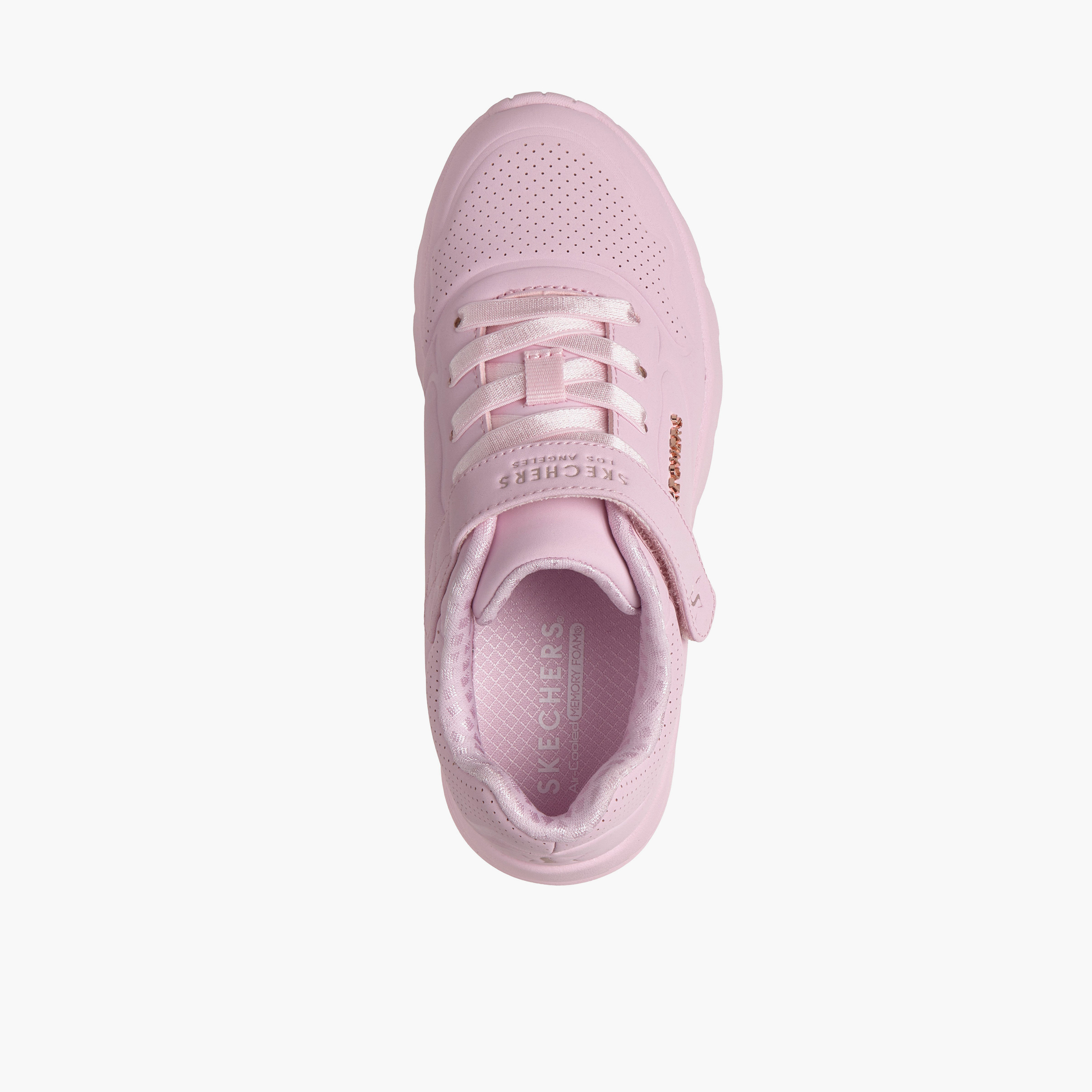 Skechers Girls UNO LITE Hook & Loop Sneakers-girls-shoes-sports-image-2