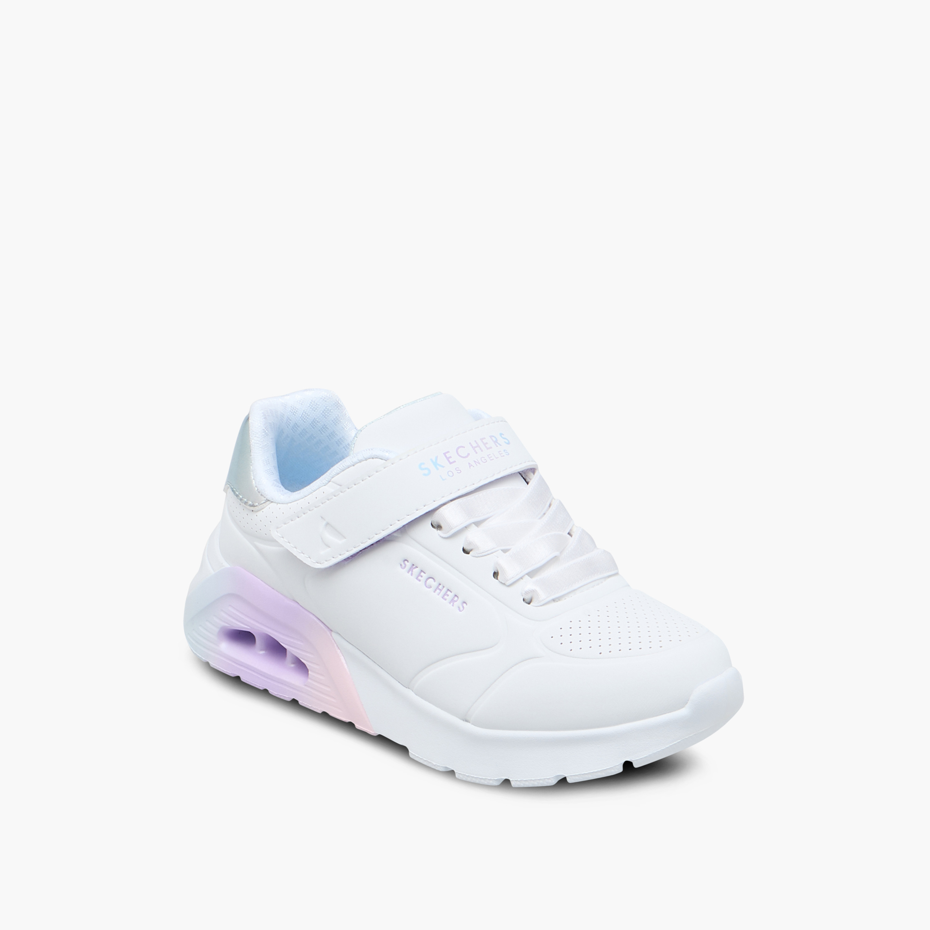 Skechers Girls UNO LITE 2.0 Hook & Loop Sneakers 310435L | OE-girls-shoes-sneakers-image-2