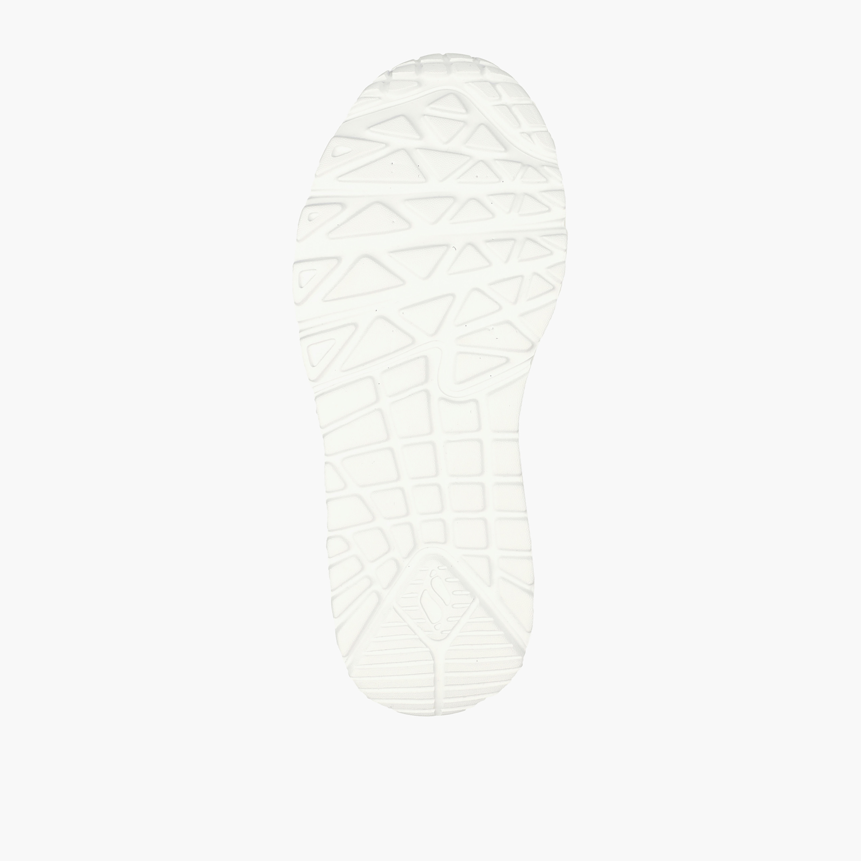 حذاء سكيتشرز بلون أبیض للأطفال مع شعار دائري من فيلكرو مع مبردة بالهواء-girls-shoes-sneakers-image-3