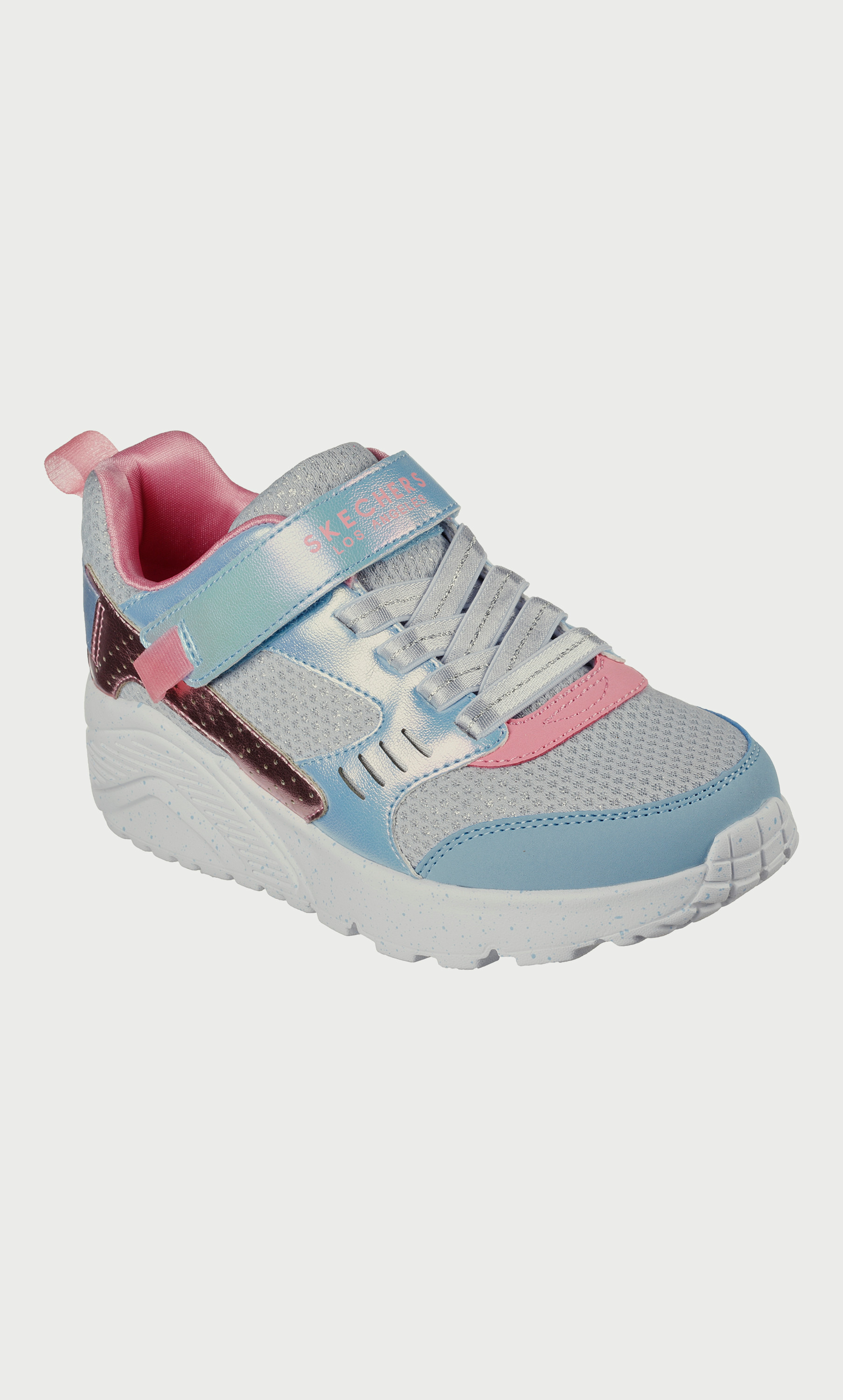 Skechers Uno Lite Girls Air Cooled Memory Foam Sneakers 310464L-girls-shoes-sneakers-image-1