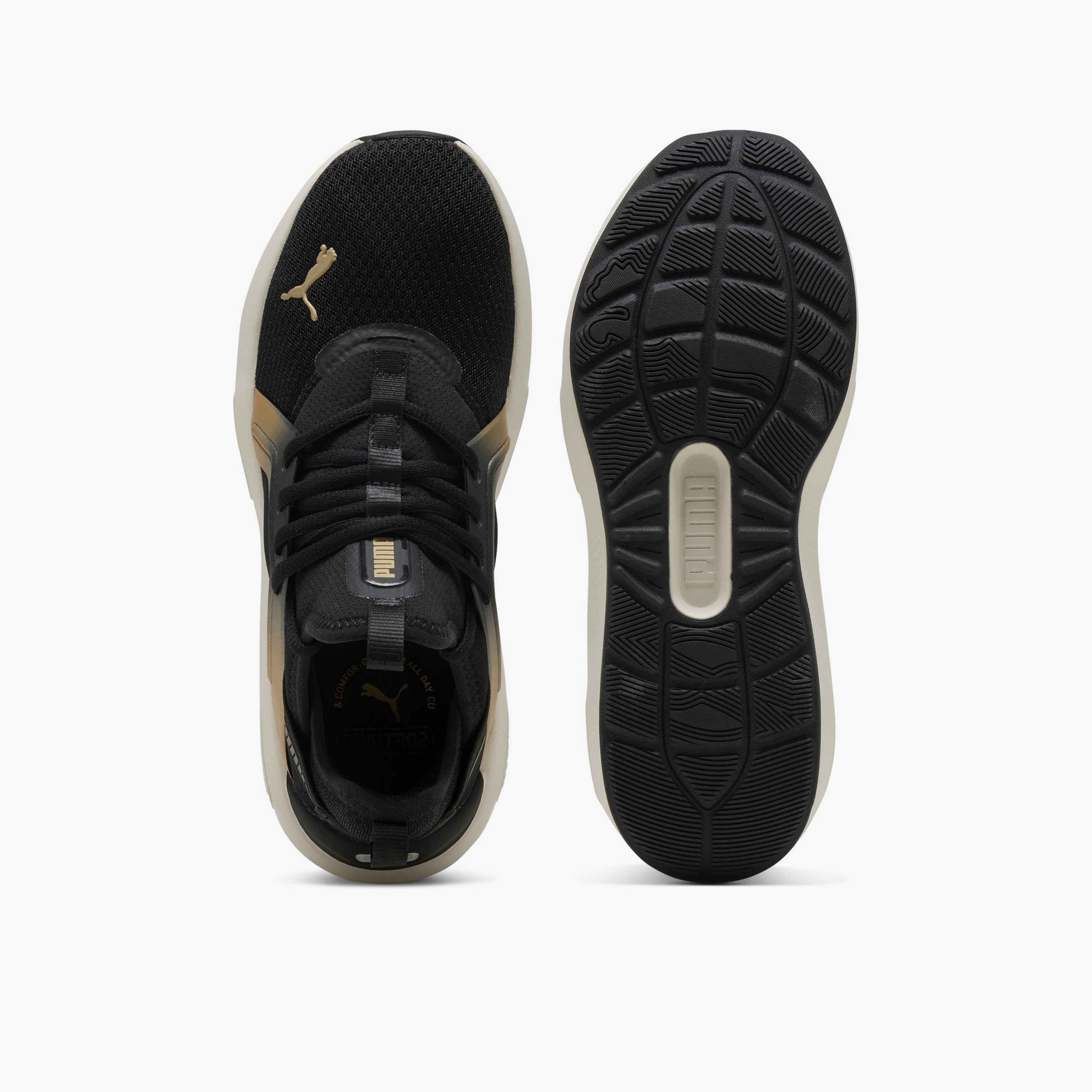 Puma Women Softride Enzo 5 Metallic Lace-Up Sports Shoes-sports-women-shoes-image-4