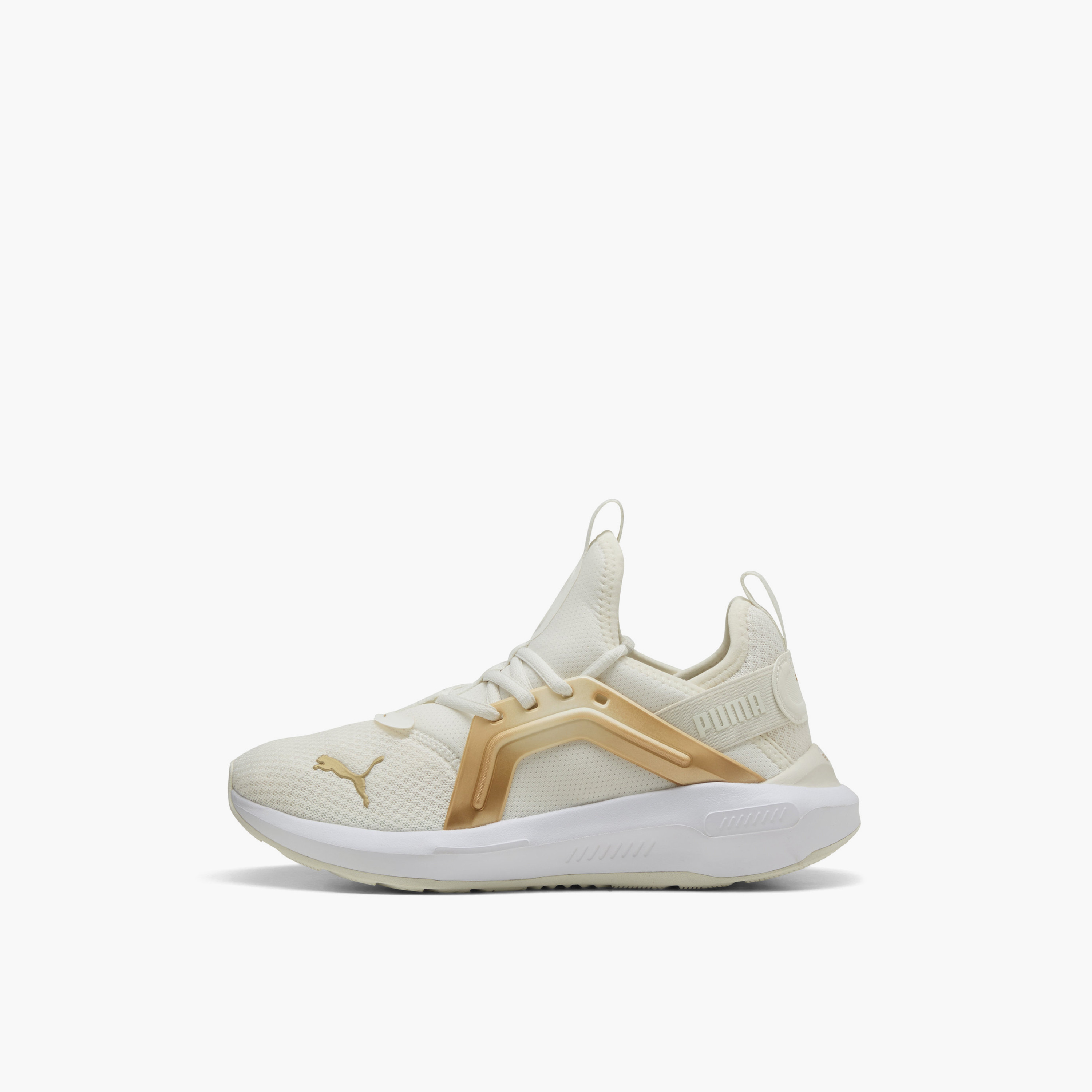 Puma Women Softride Enzo 5 Metallic Lace-Up Sports Shoes-sports-women-shoes-image-3