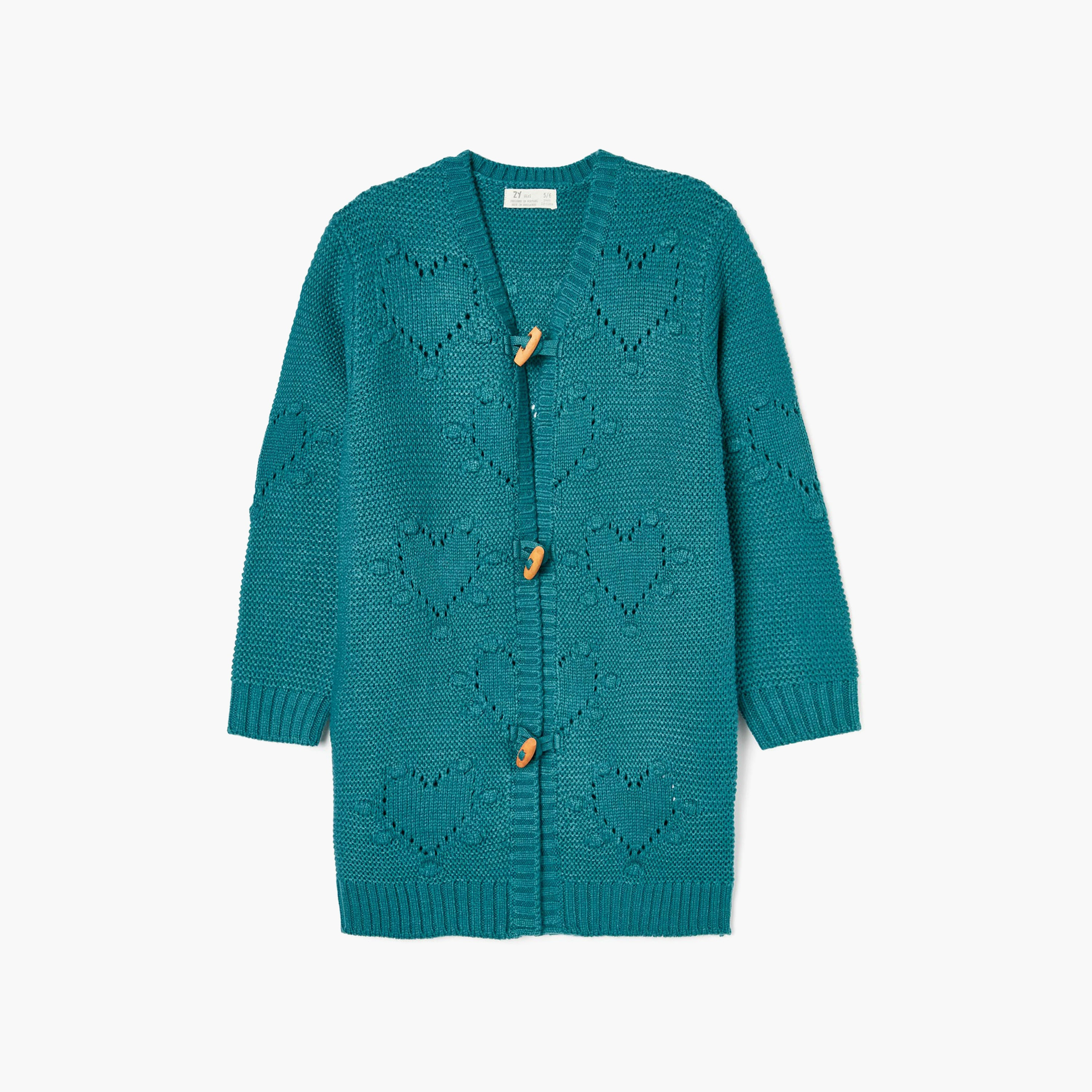 Buy Zippy Embroidered Long Sleeves Cardigan Online Babyshop UAE