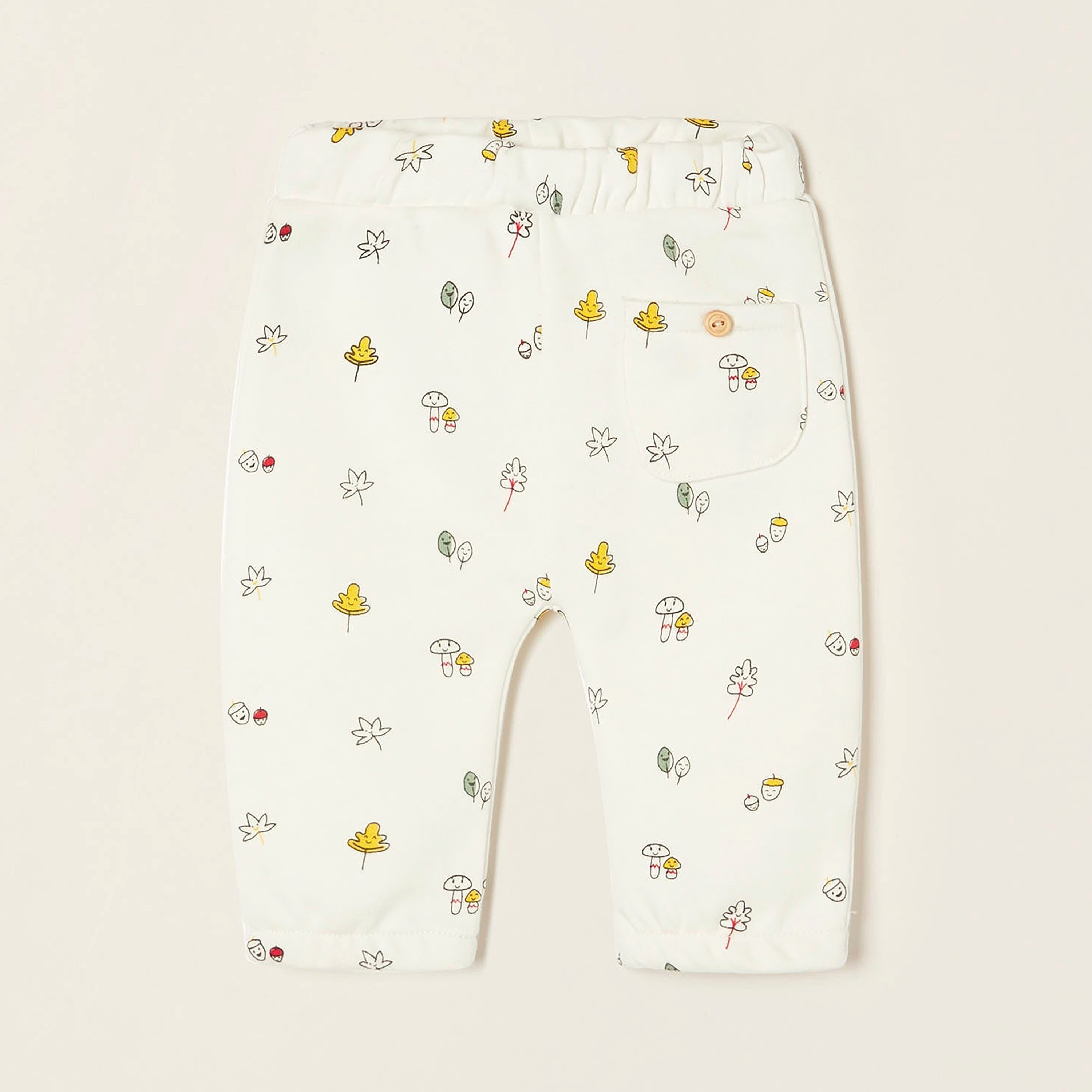 Zippy Printed Elasticated Pants-baby-boys-clothing-bottoms-trousers-image-1