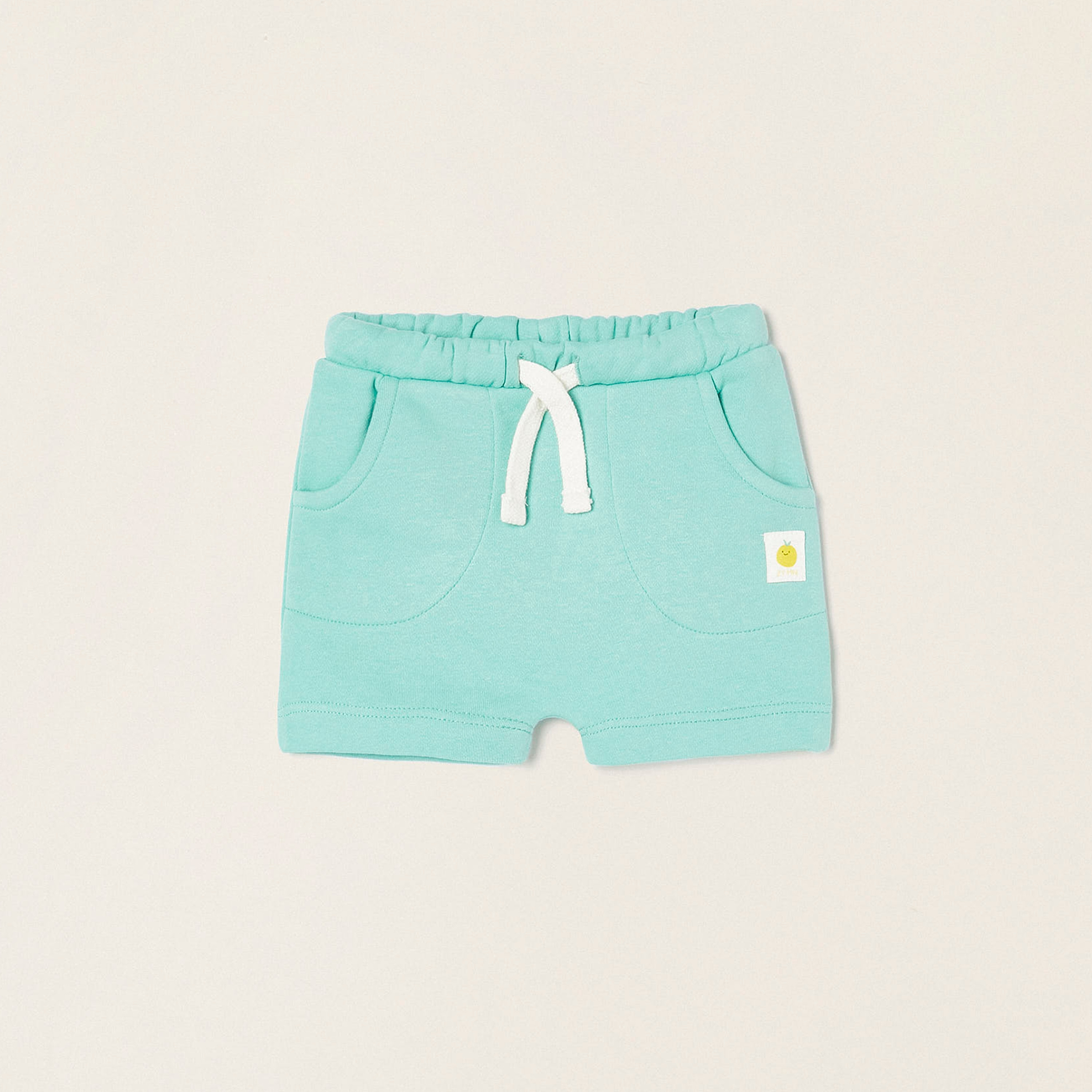 Zippy ZY Mini Solid Elasticated Sports Shorts-baby-boys-clothing-bottoms-shorts-image-1