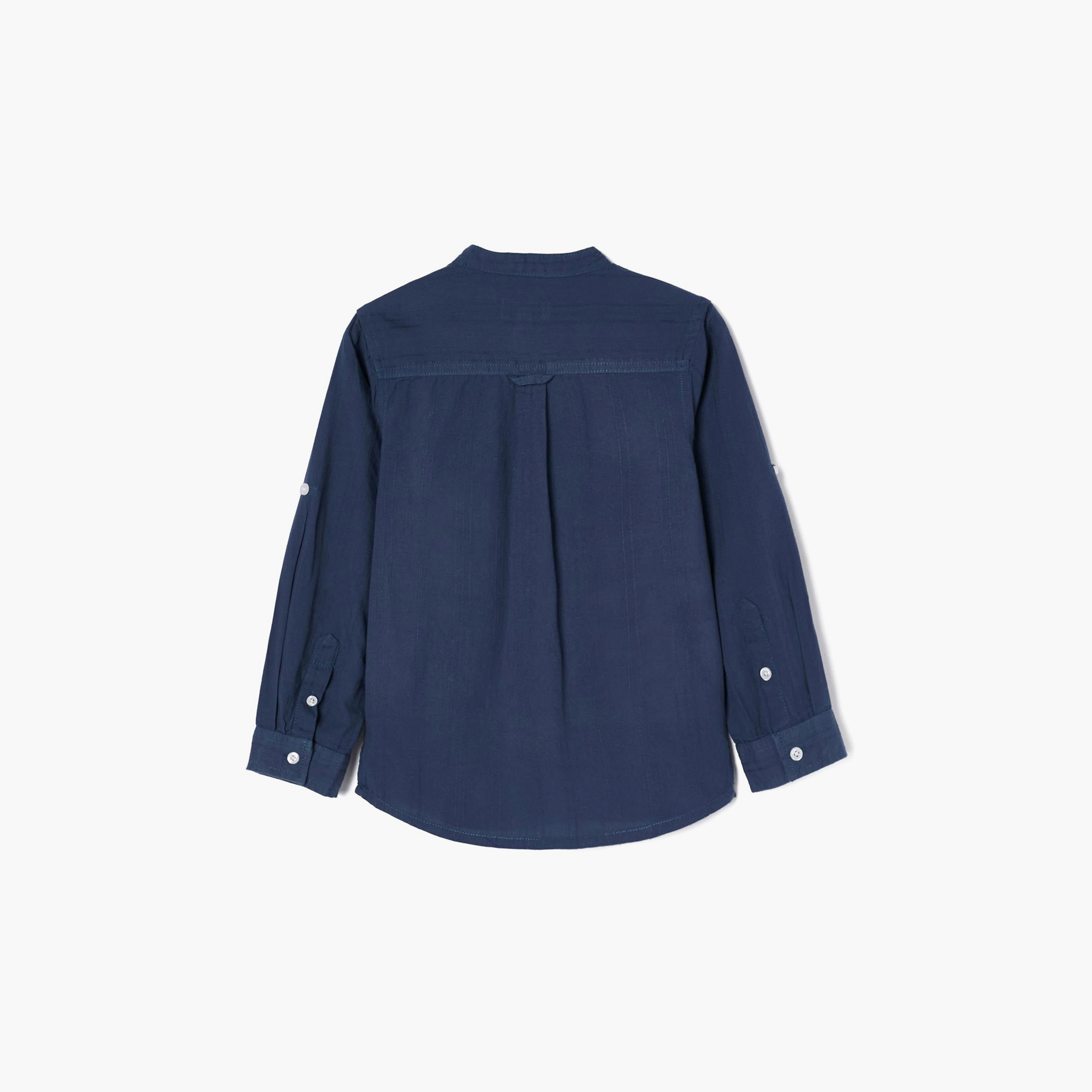 قميص سادة بأكمام طويلة من زيبي-cpkids-clothing-boys-tops-shirts-image-2