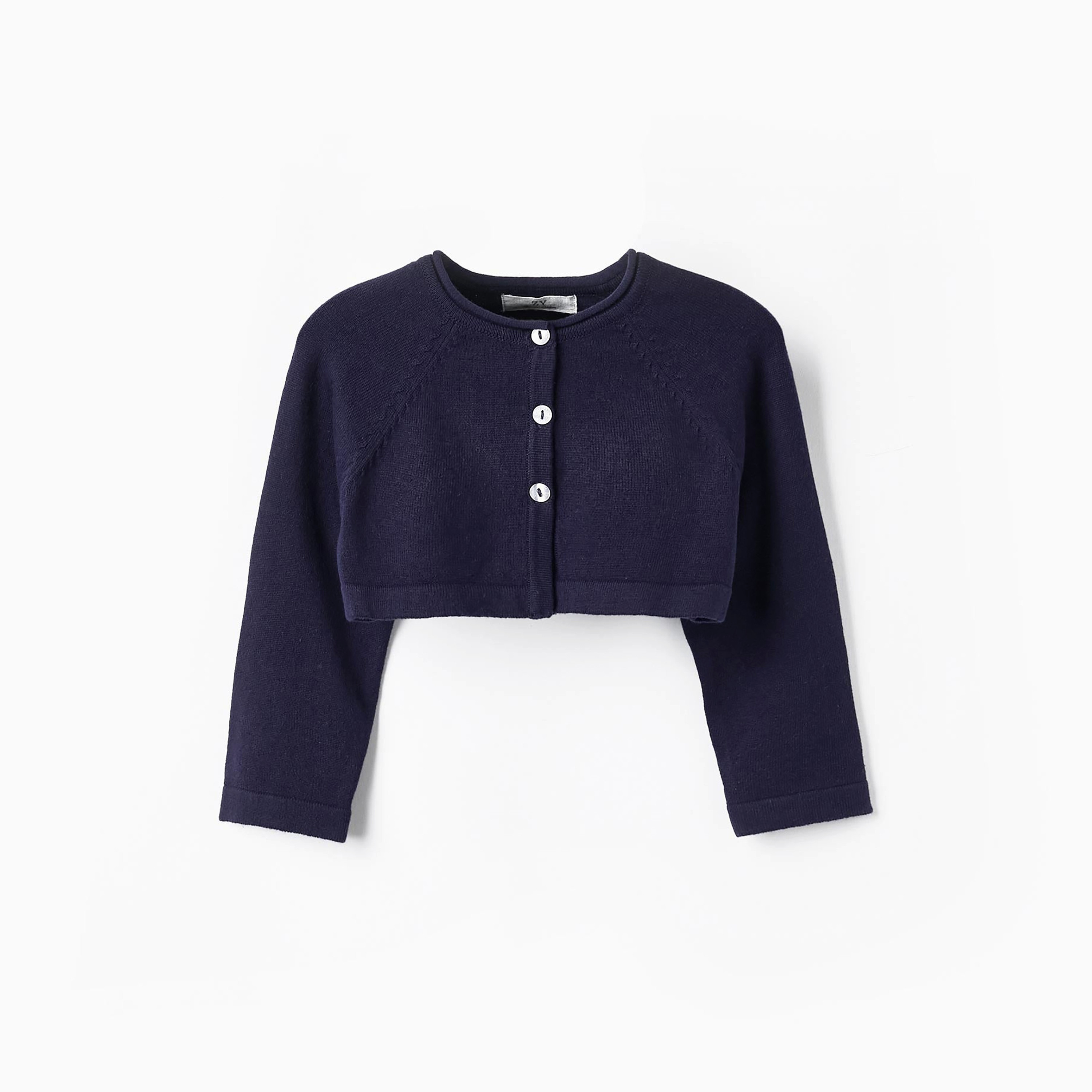 Zippy Solid Long Sleeves Cardigan-baby-girls-clothing-jumpersandcardigans-image-1