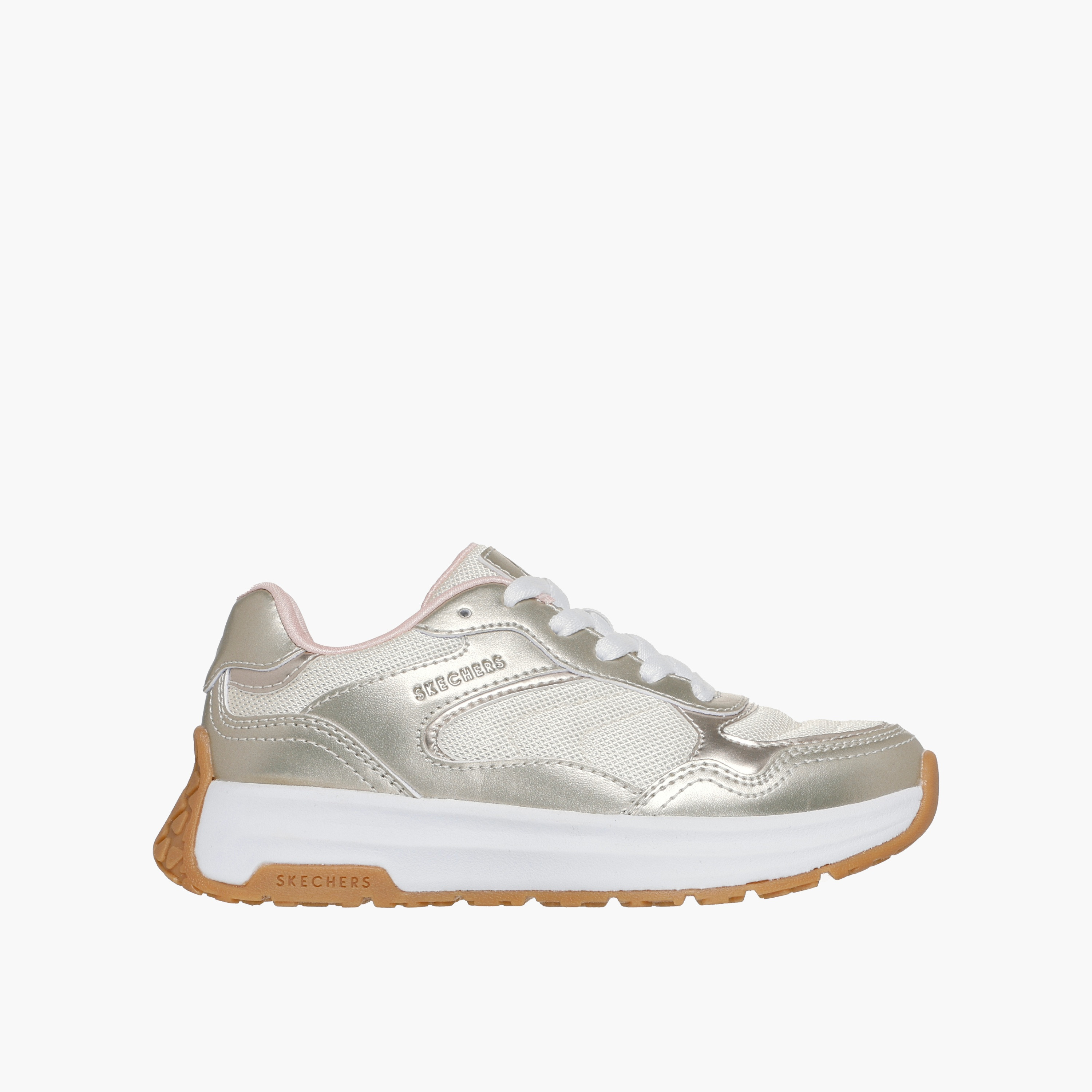 حذاء لومينا رياضي برباط للفتيات من سكيتشرز-girls-shoes-sneakers-image-1