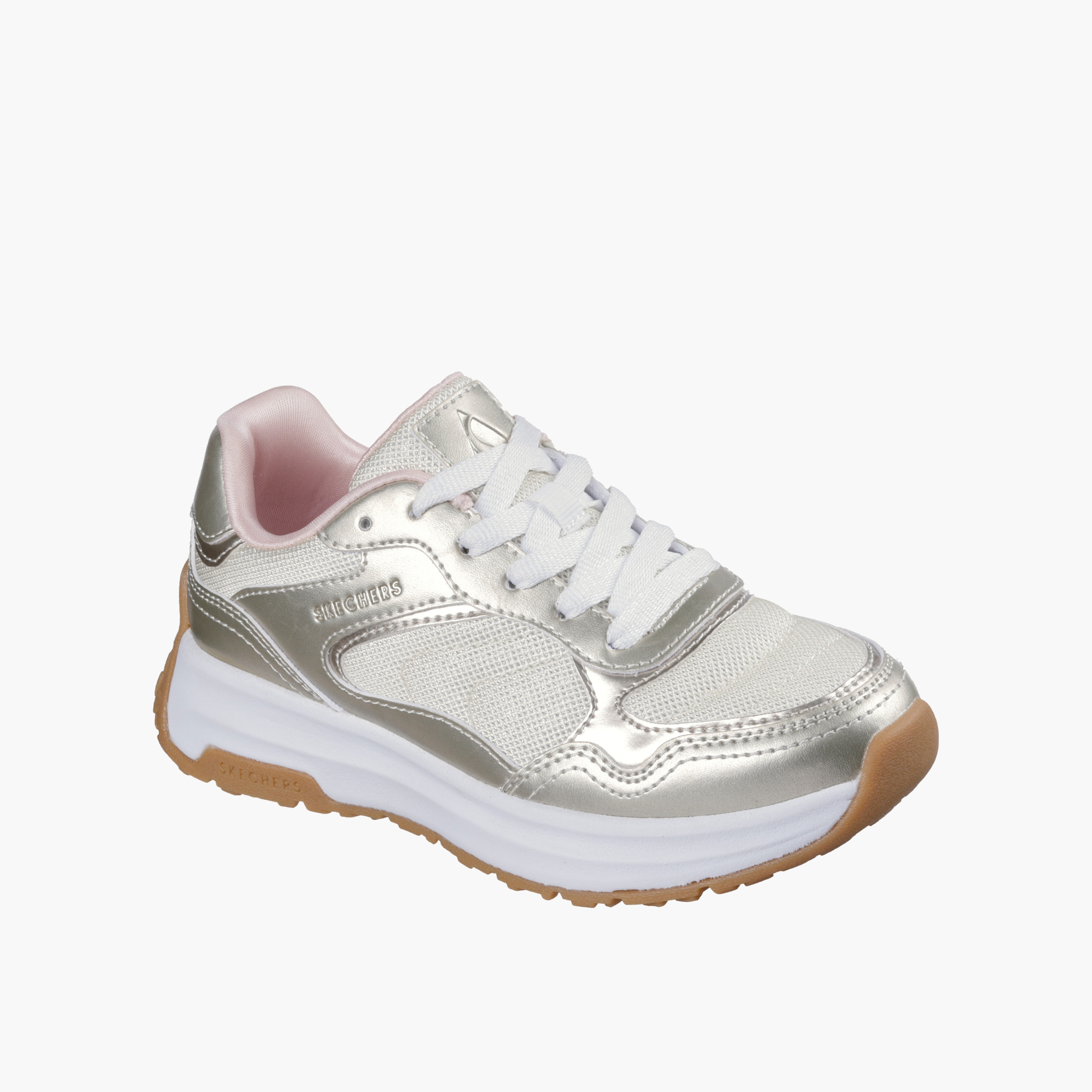 حذاء لومينا رياضي برباط للفتيات من سكيتشرز-girls-shoes-sneakers-image-4