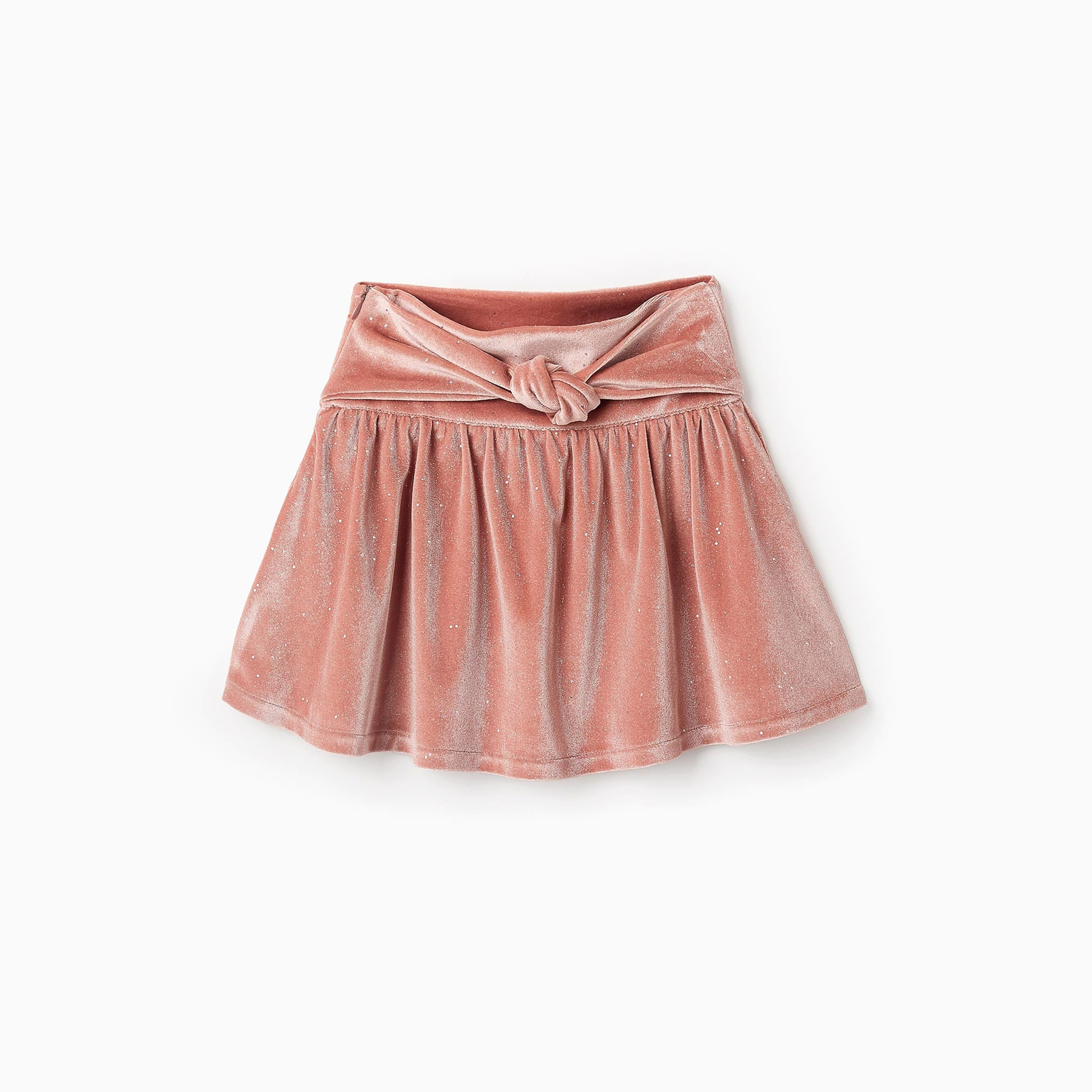 Zippy Solid Elasticated Skirt-girls-clothing-bottoms-skirts-image-1