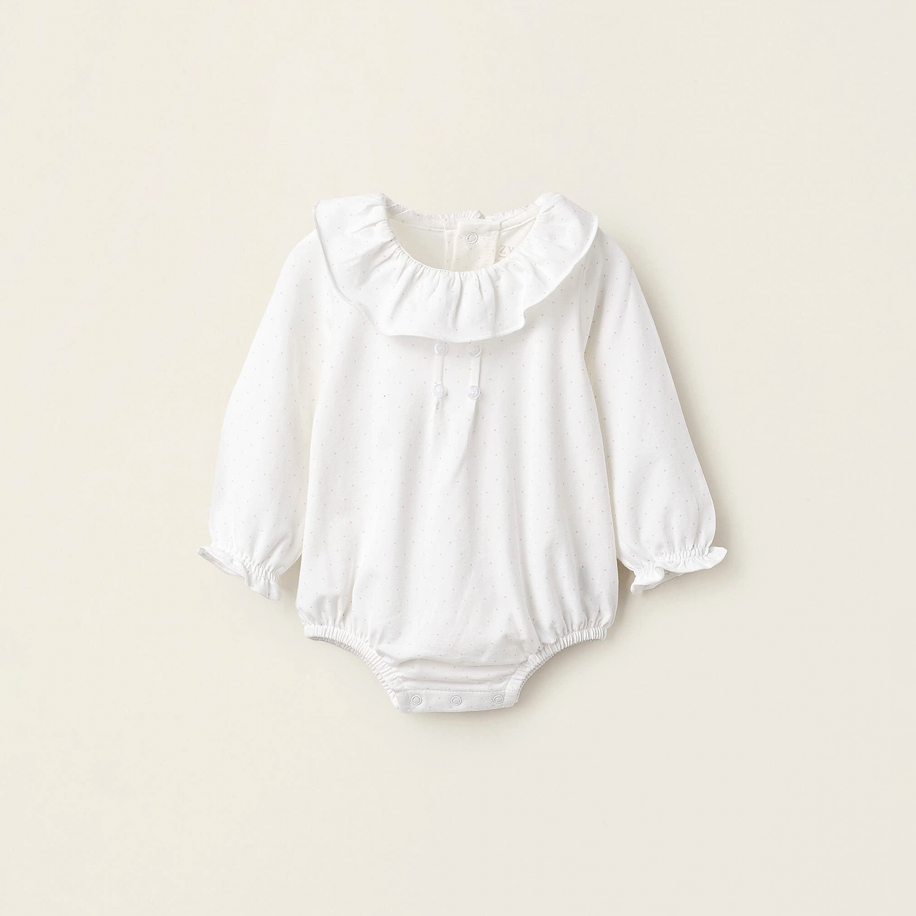 Zippy Solid Long Sleeves Bodysuit-baby-girls-clothing-bodysuits-image-1