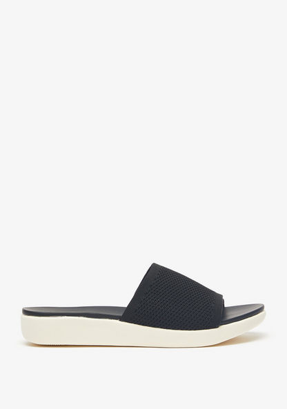 Le Confort Textured Slip-On Slide Sandals