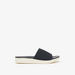 Le Confort Textured Slip-On Slide Sandals-Women%27s Flat Sandals-thumbnail-0