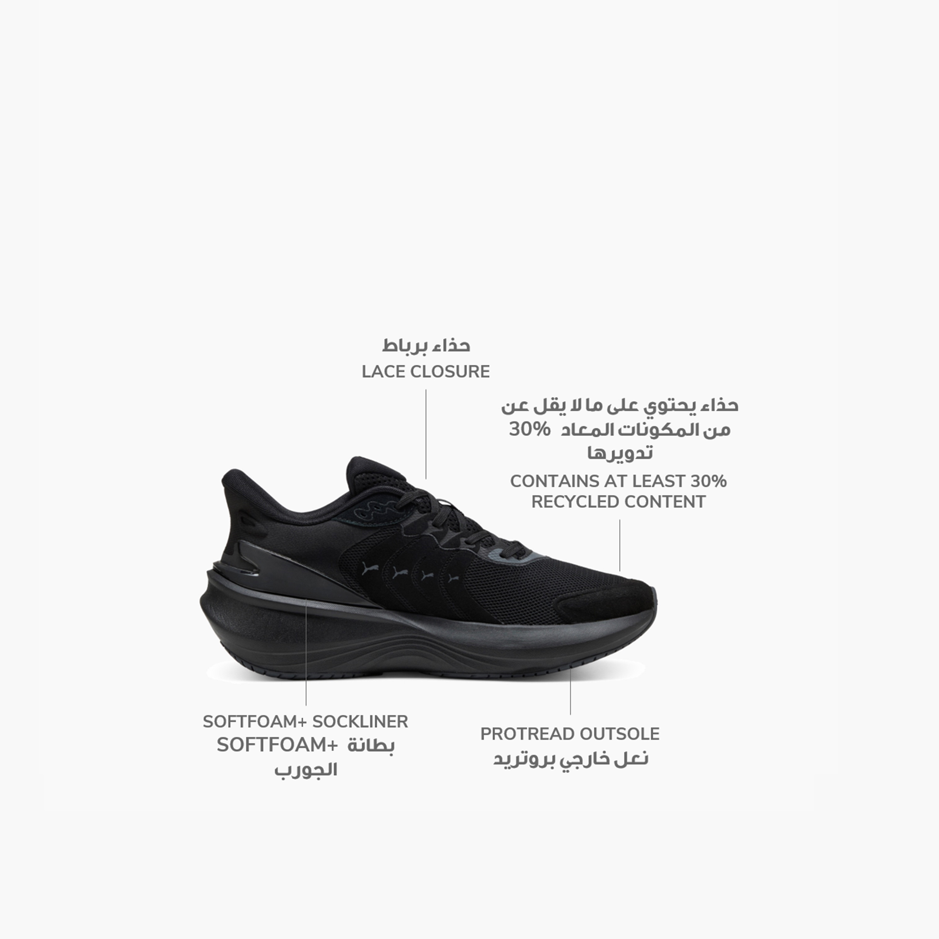 بوما - حذاء الجري بولس برو - للرجال 310780 | OE-sports-men-shoes-image-2