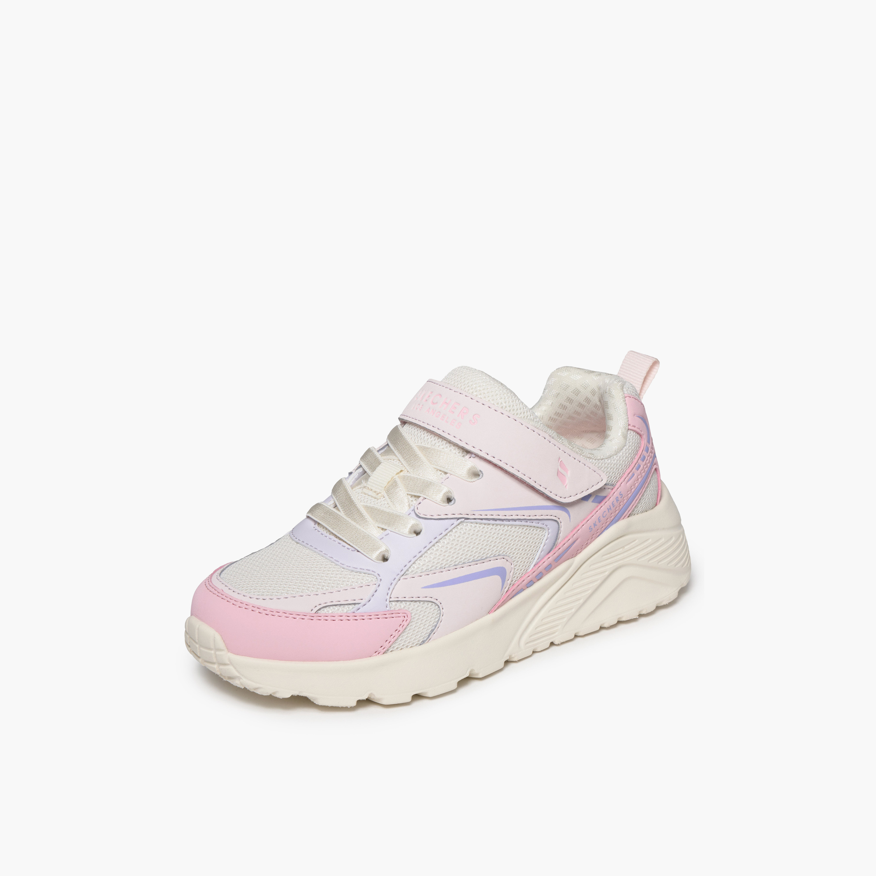Skechers Girls UNO LITE Hook & Loop Sneakers-girls-shoes-sports-image-4