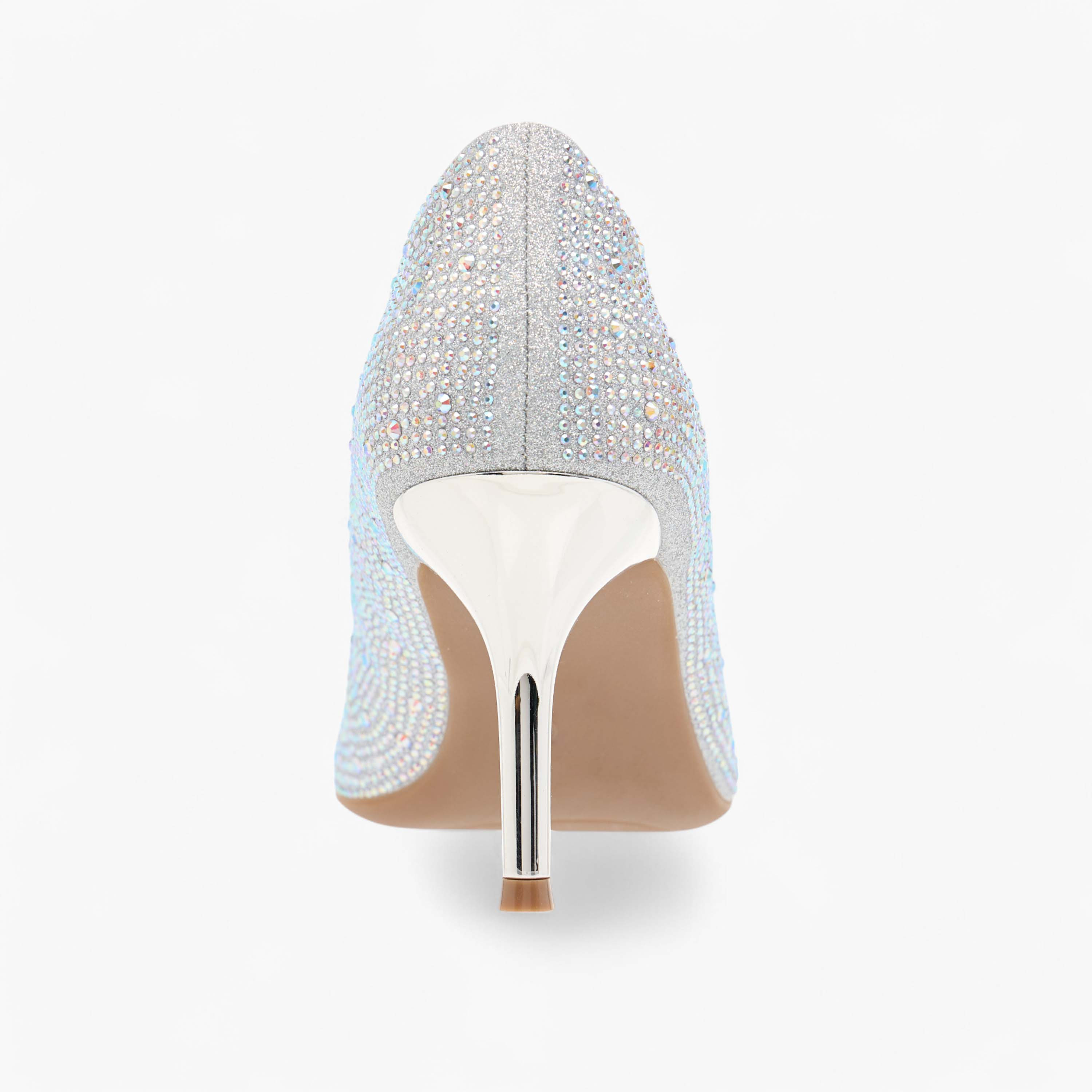 حذاء كلاسيكي بارز الملمس سهل الارتداء بمقدمة مدببة وكعب ستيليتو من فلورا بيلا-women-shoes-heels-image-5