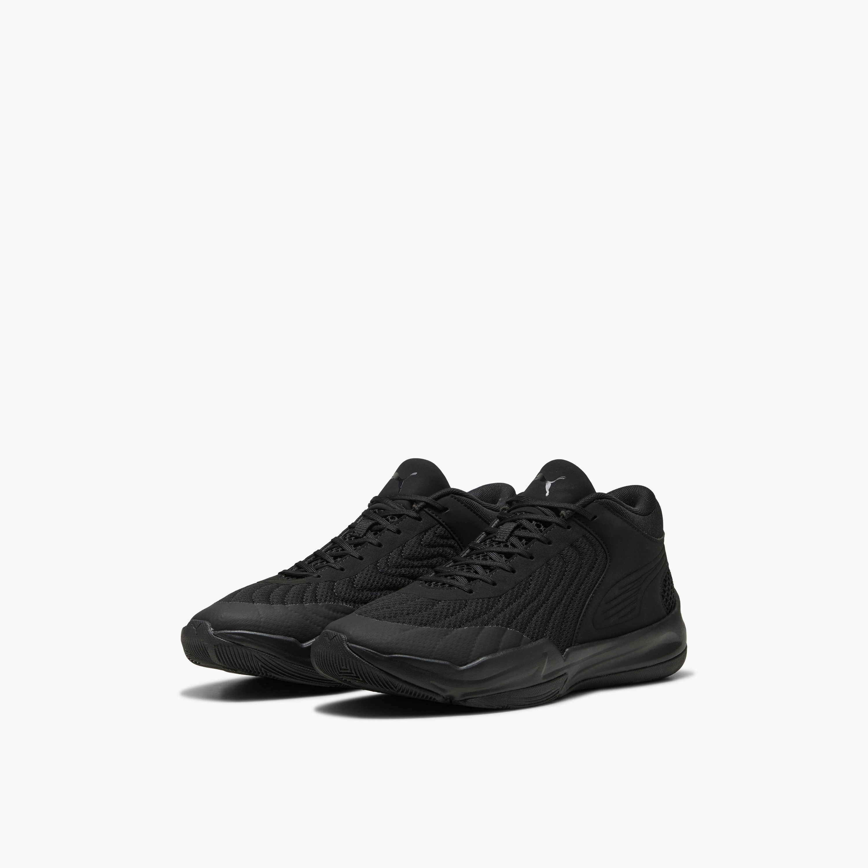 Puma Men Court Pro 2 Lace-Up Low Ankle Sneakers-sports-men-shoes-image-1