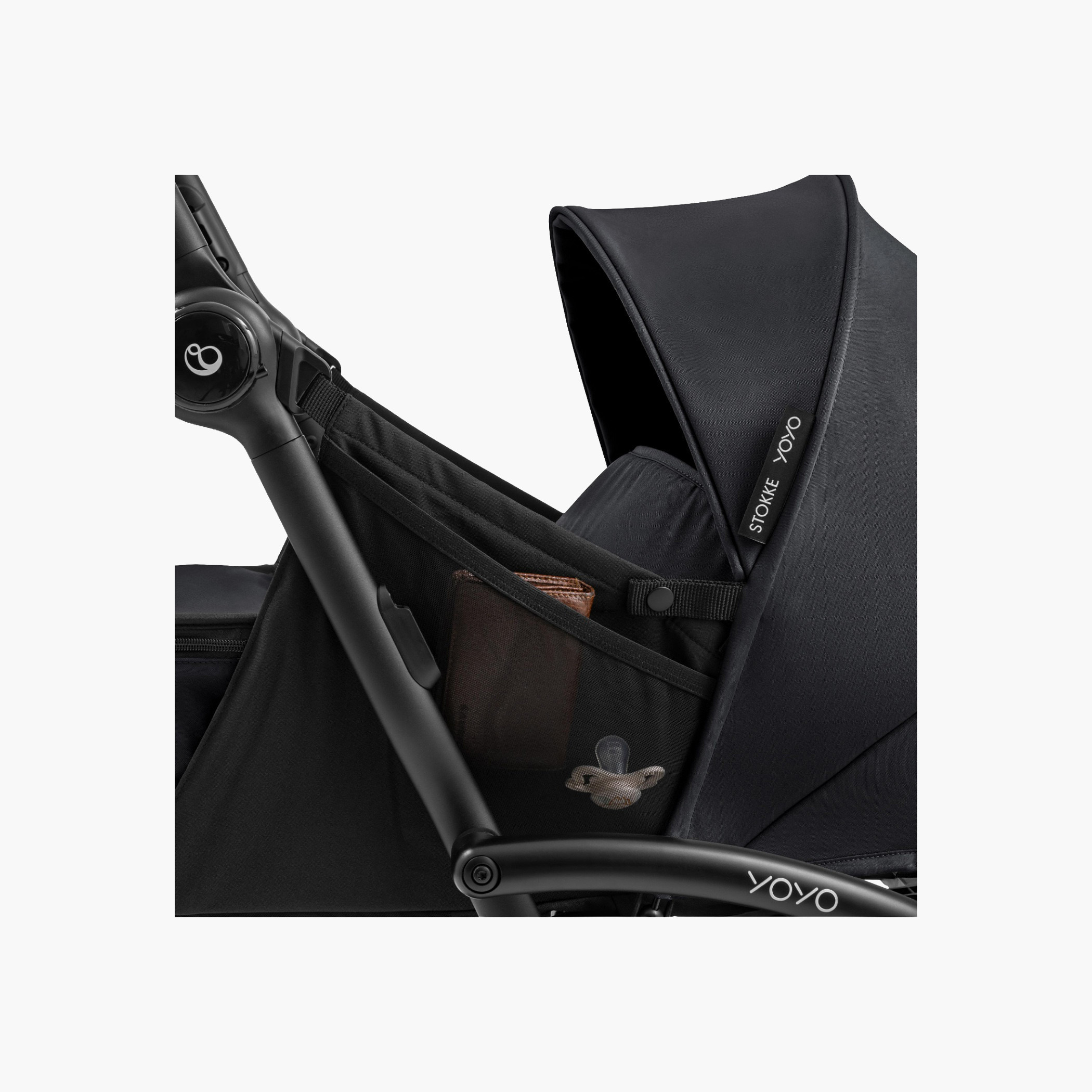 Stokke YOYO⁵ Stroller with Newborn Pack - Black-baby-gear-strollersandprams-strollers-image-7