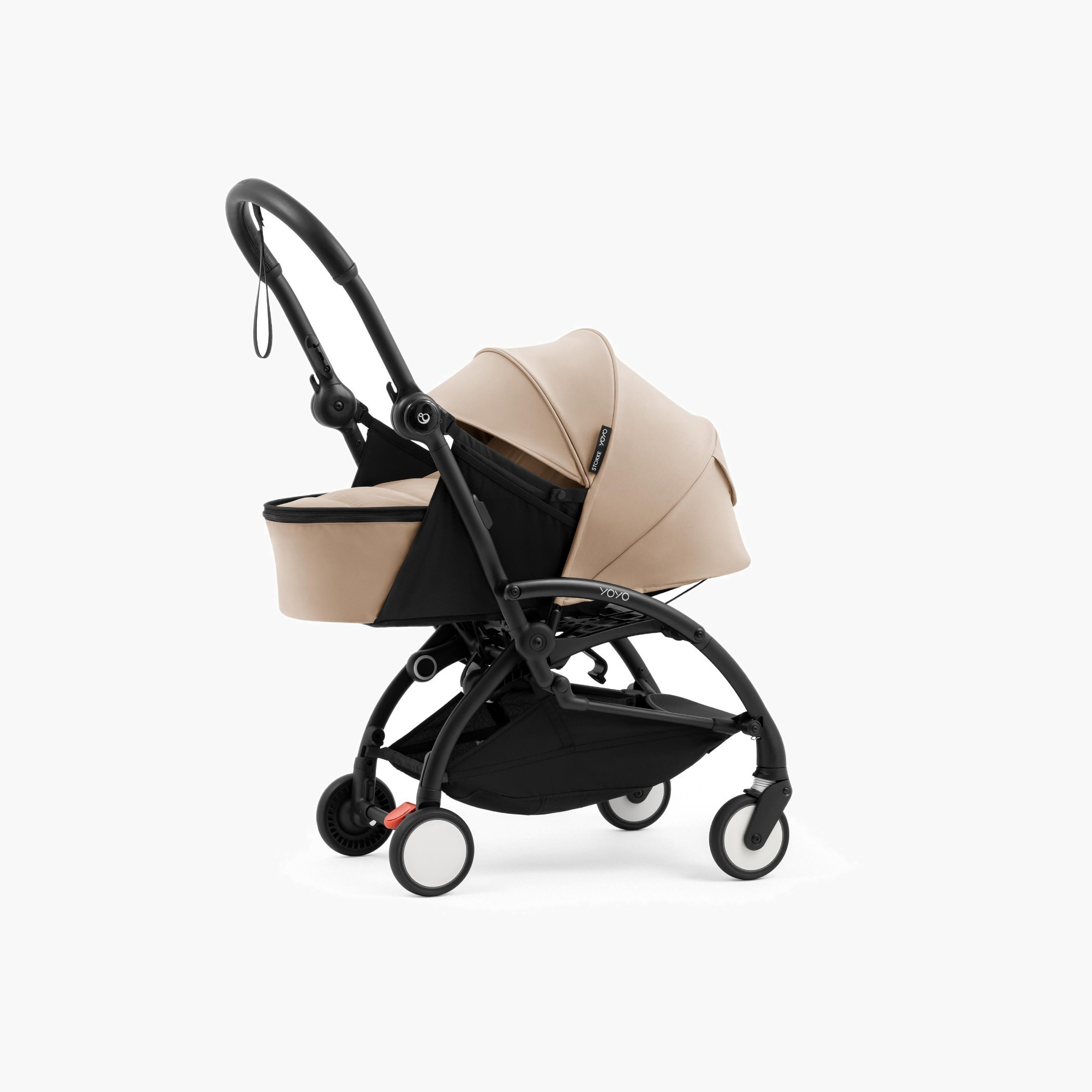 Stokke YOYO⁵ Stroller with Newborn Pack - Taupe-baby-gear-strollersandprams-strollers-image-6