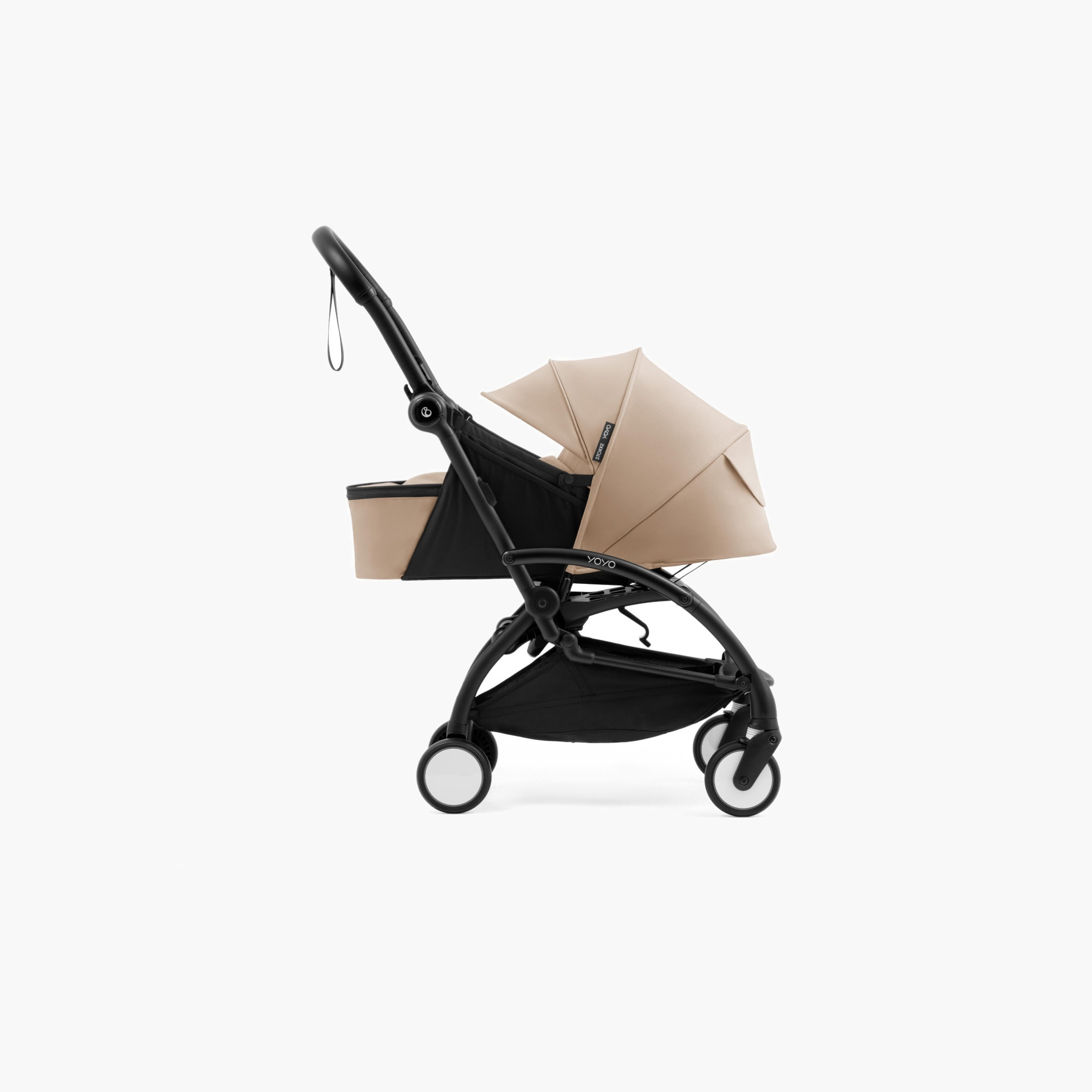 Stokke YOYO⁵ Stroller with Newborn Pack - Taupe-baby-gear-strollersandprams-strollers-image-5