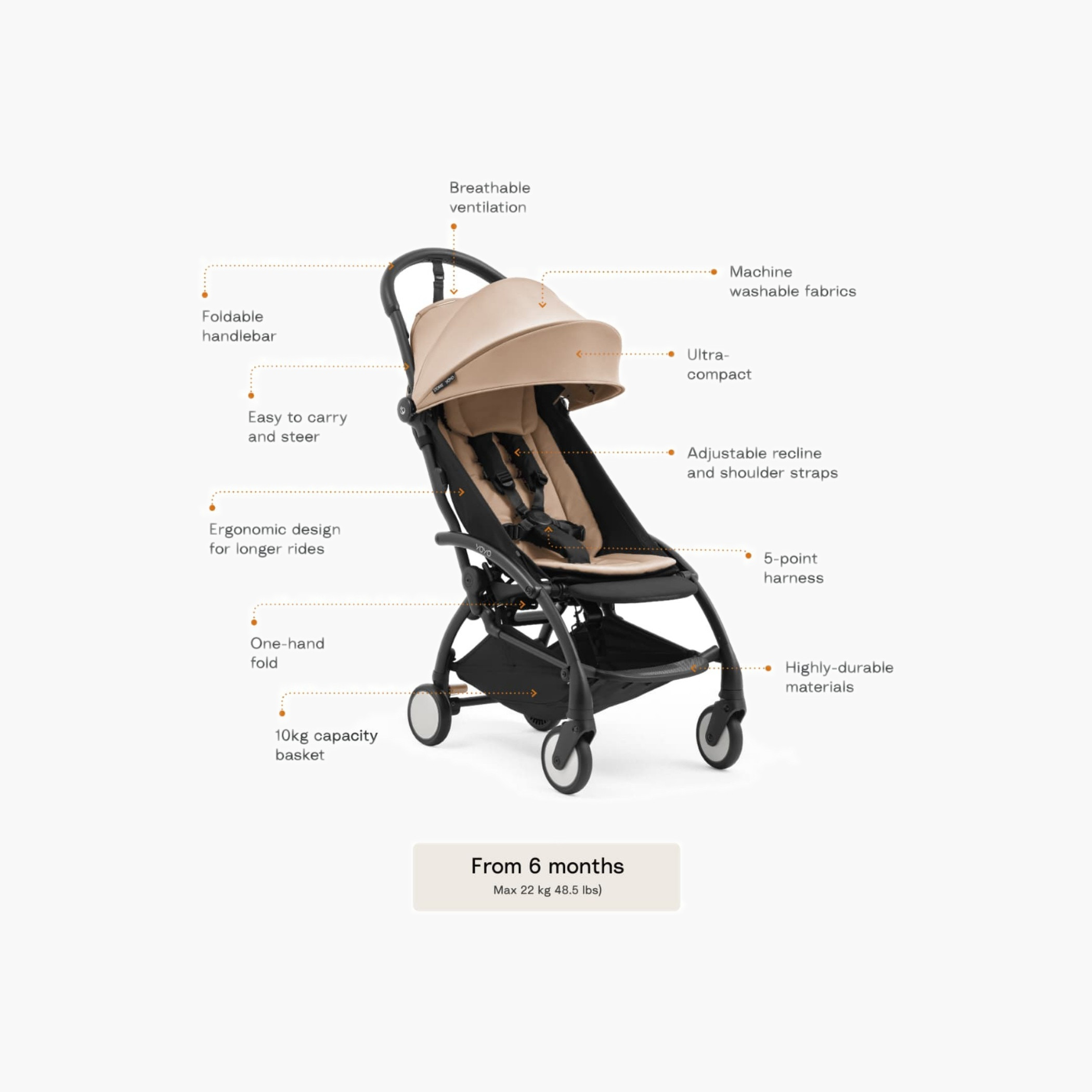 إطار عربة يويو⁵ مع حزمة الألوان من ستوكي - تاوب-baby-gear-strollersandprams-strollers-image-6