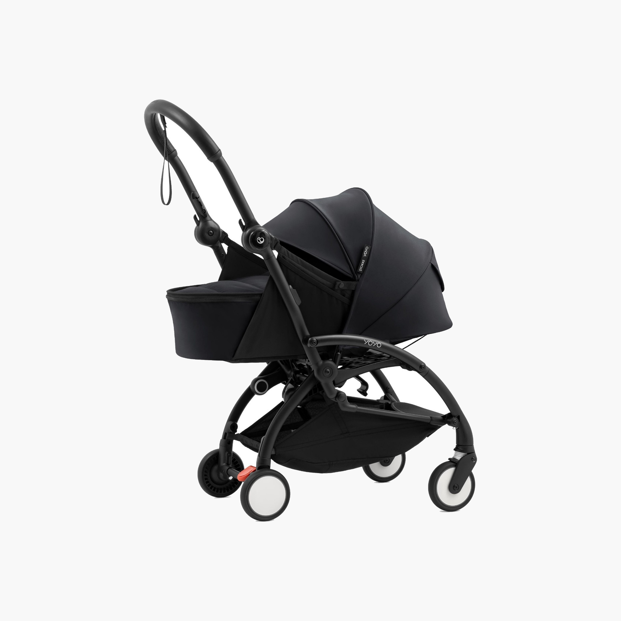 Stokke YOYO⁵ Stroller Frame + Newborn Pack - Black-baby-gear-strollersandprams-strollers-image-3