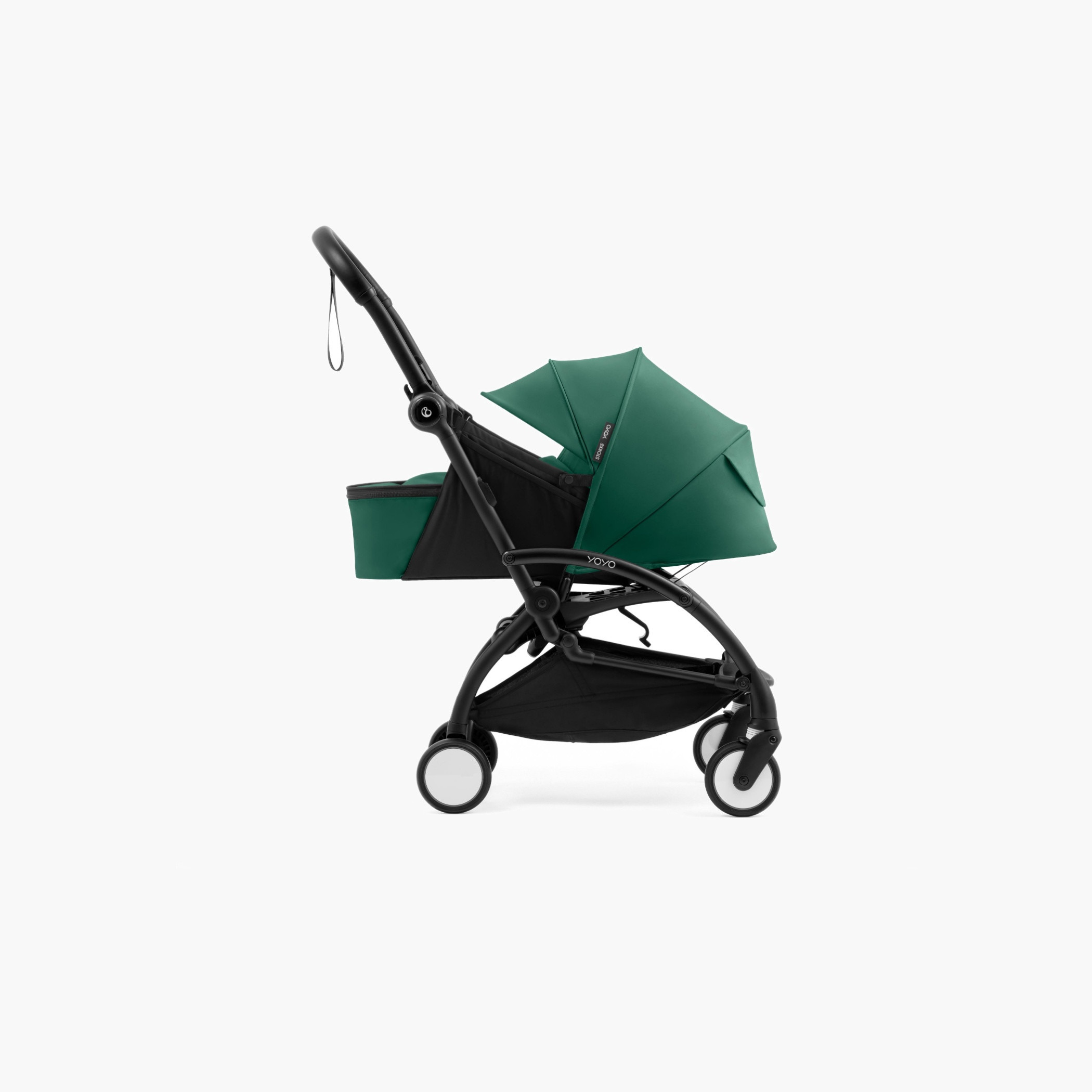 إطار عربة يويو⁵ مع حزمة حديثي الولادة من ستوكي - أخضر غابي-baby-gear-strollersandprams-strollers-image-2