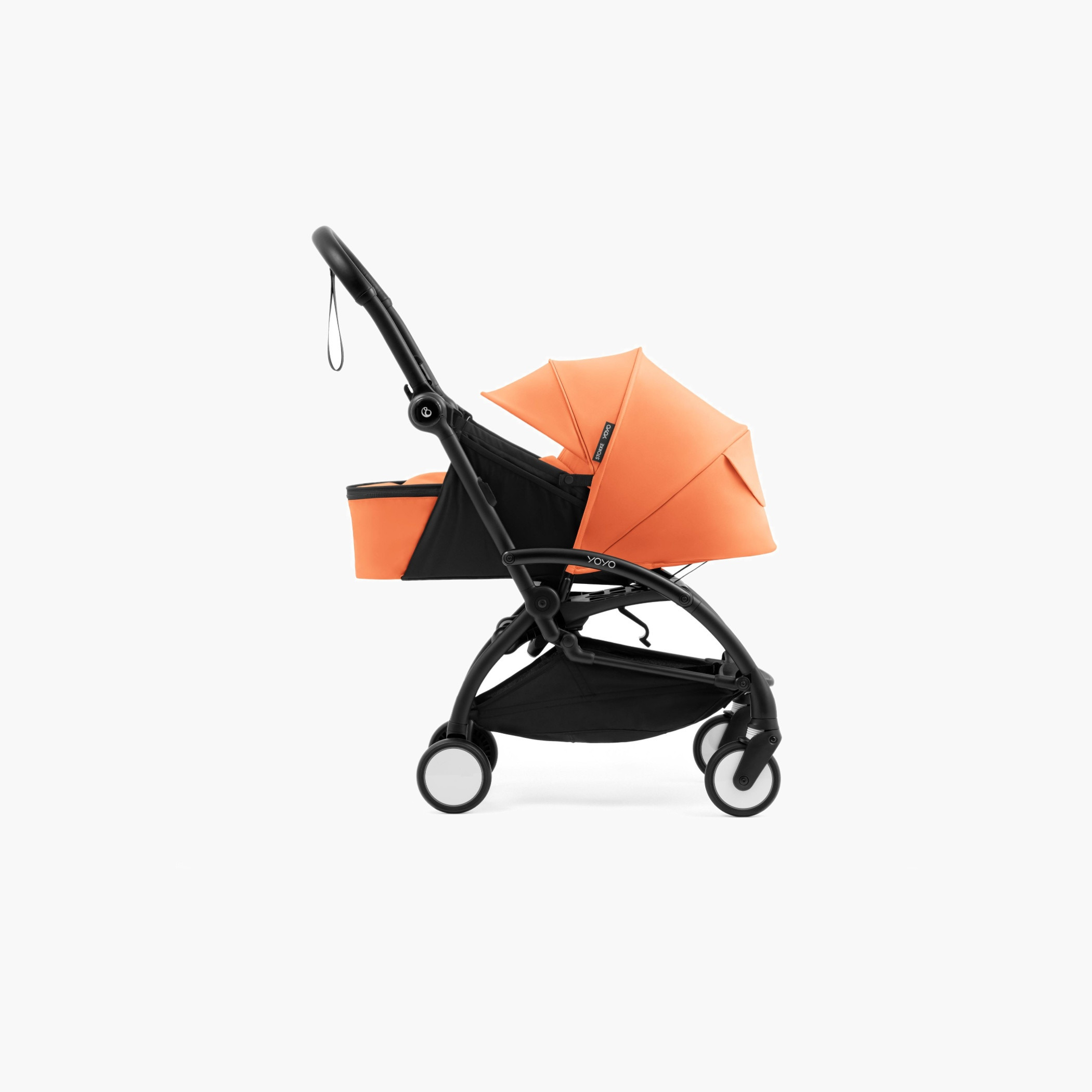 Stokke YOYO⁵ Stroller Frame + Newborn Pack - Peach-baby-gear-strollersandprams-strollers-image-2