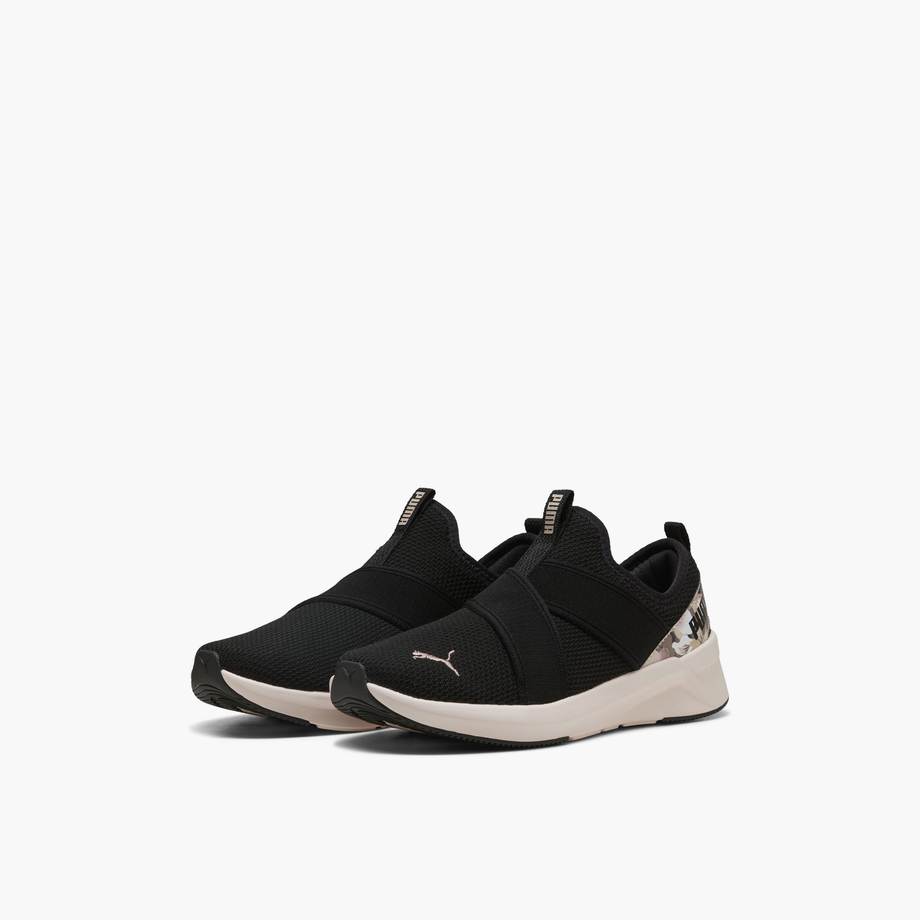 Puma Women Softride Harli Floral Slip-On Sports Shoes-sports-women-shoes-image-1