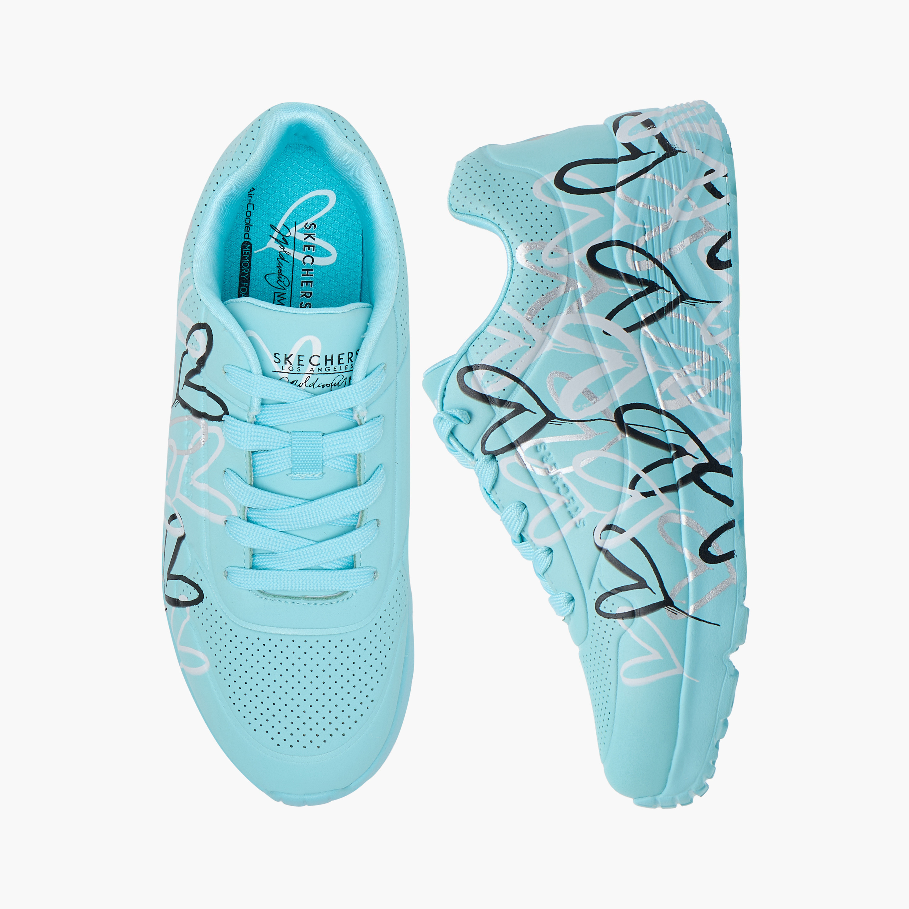 سكيتشرز - حذاء رياضي أونو لايت برباط 314067L | OE-girls-shoes-sneakers-image-1