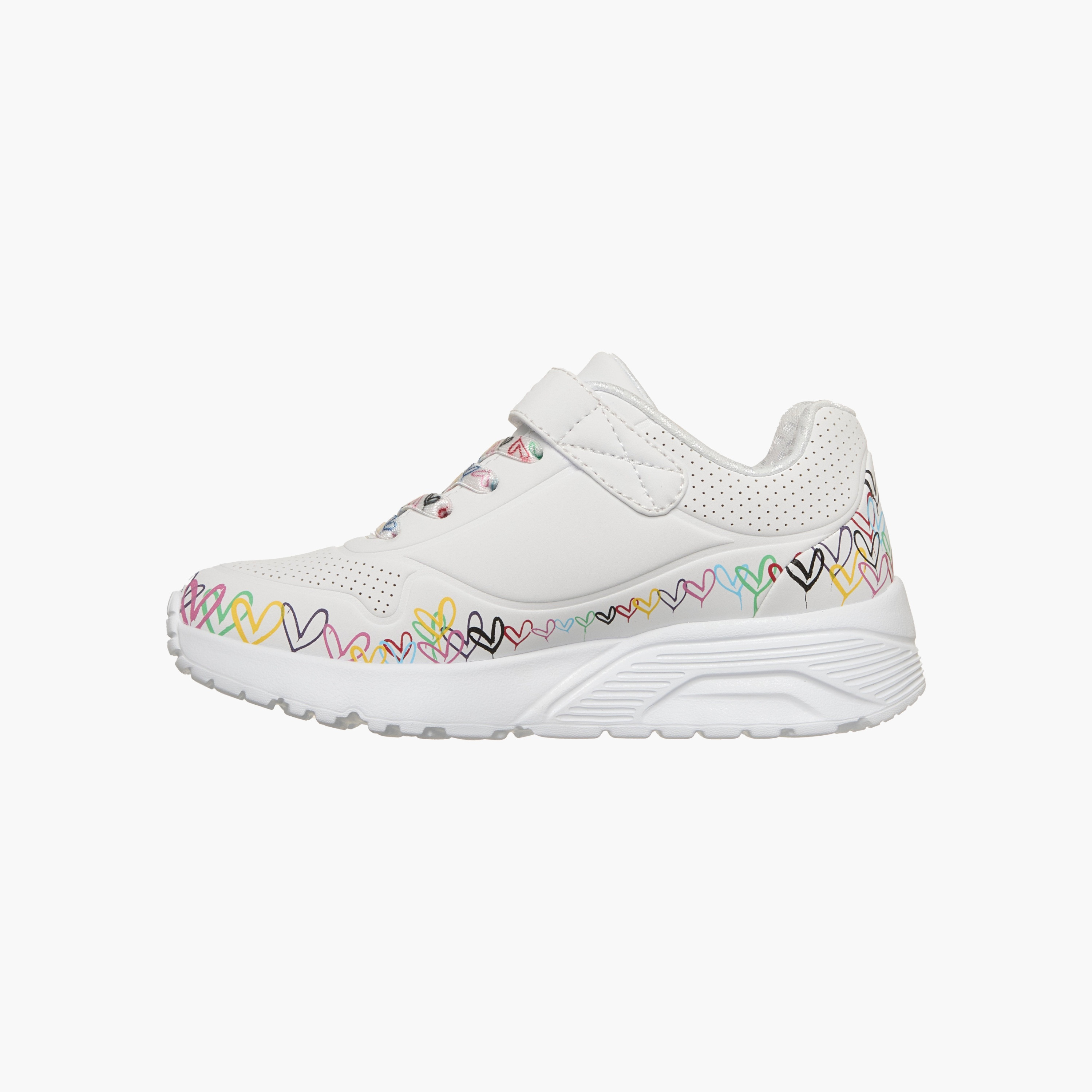 حذاء رياضي للكاحل للبنات أونو لايت بشريط إغلاق لاصق من سكيتشرز-girls-shoes-sneakers-image-6