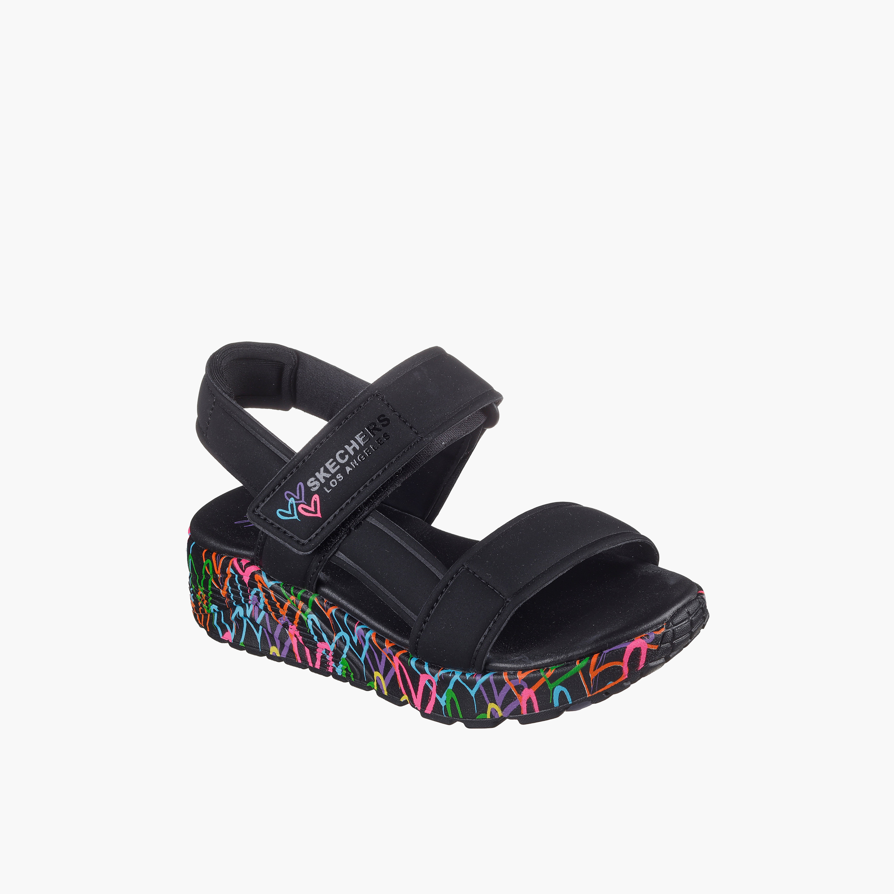 Skechers Girls UNO LITE Hook & Loop Sandals-sports-girls-shoes-image-1
