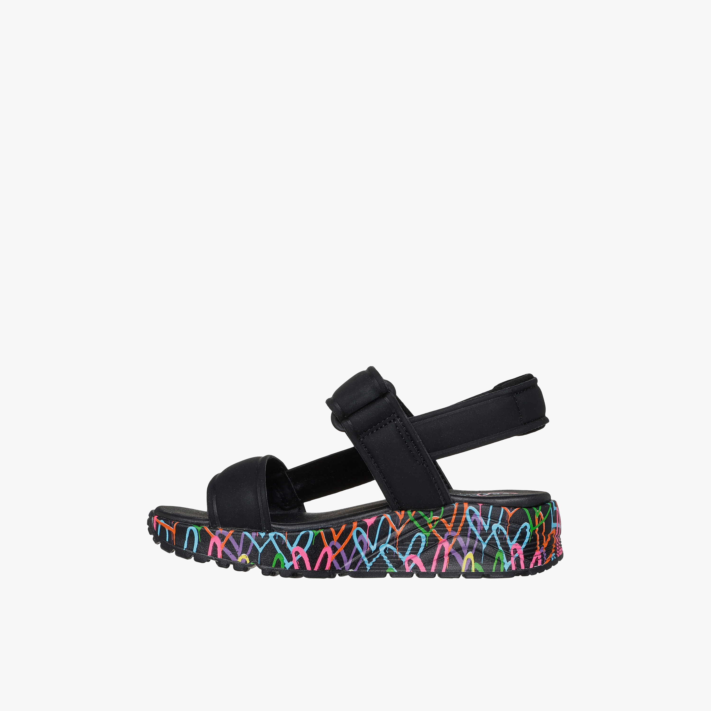 Skechers Girls UNO LITE Hook & Loop Sandals-sports-girls-shoes-image-4
