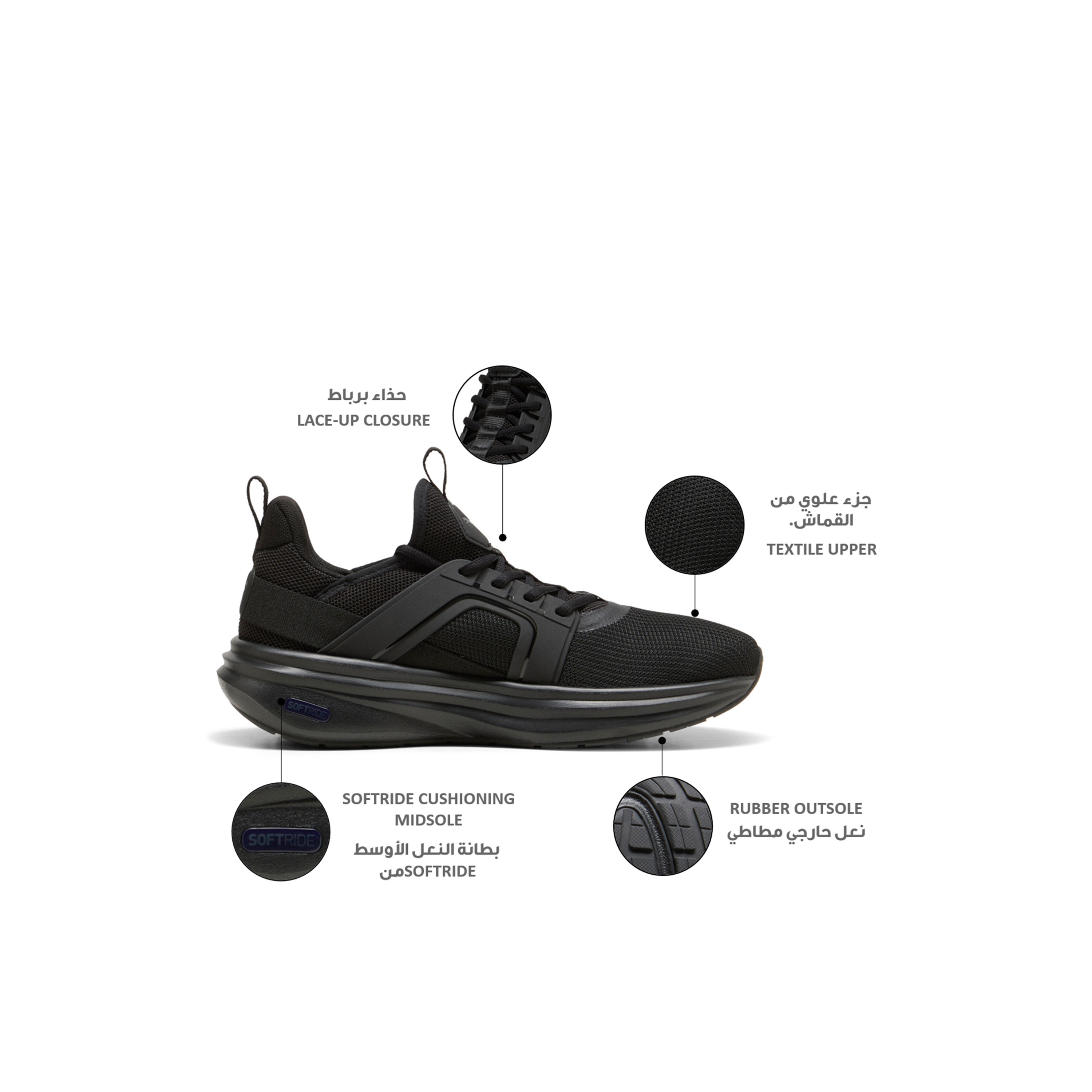 PUMA Men Softride Enzo 6 Lace-Up Sports Shoes-sports-men-shoes-image-2