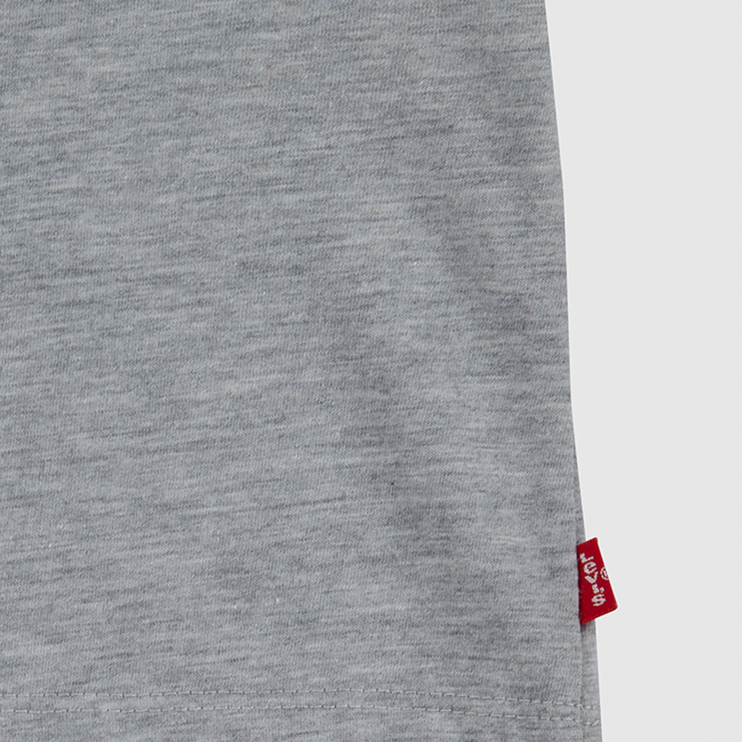 Levi's Girls Grey Logo Crew Neck Short Sleeves T-Shirt-girls-clothing-blousesandshirts-image-3