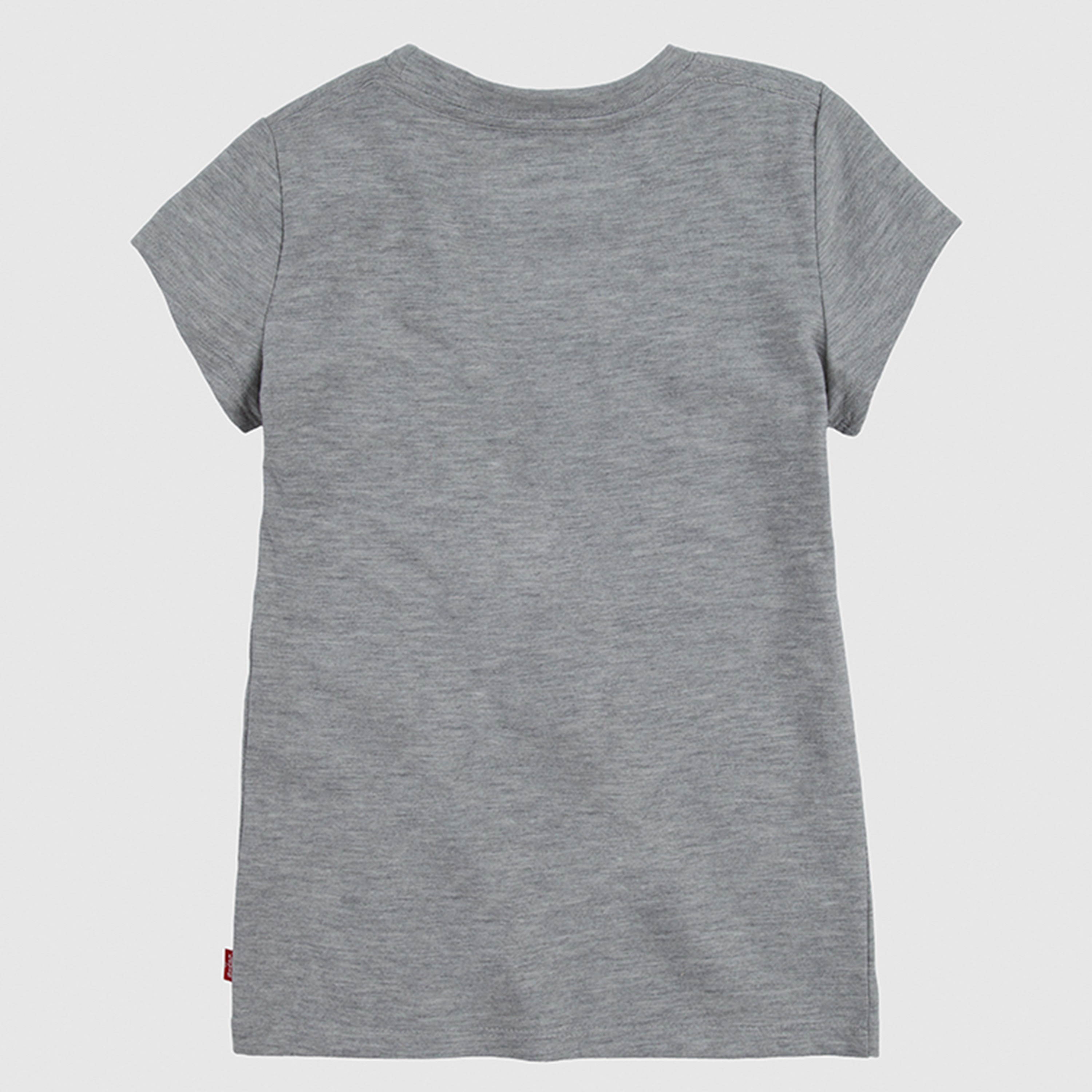 Levi's Girls Grey Logo Crew Neck Short Sleeves T-Shirt-girls-clothing-blousesandshirts-image-4