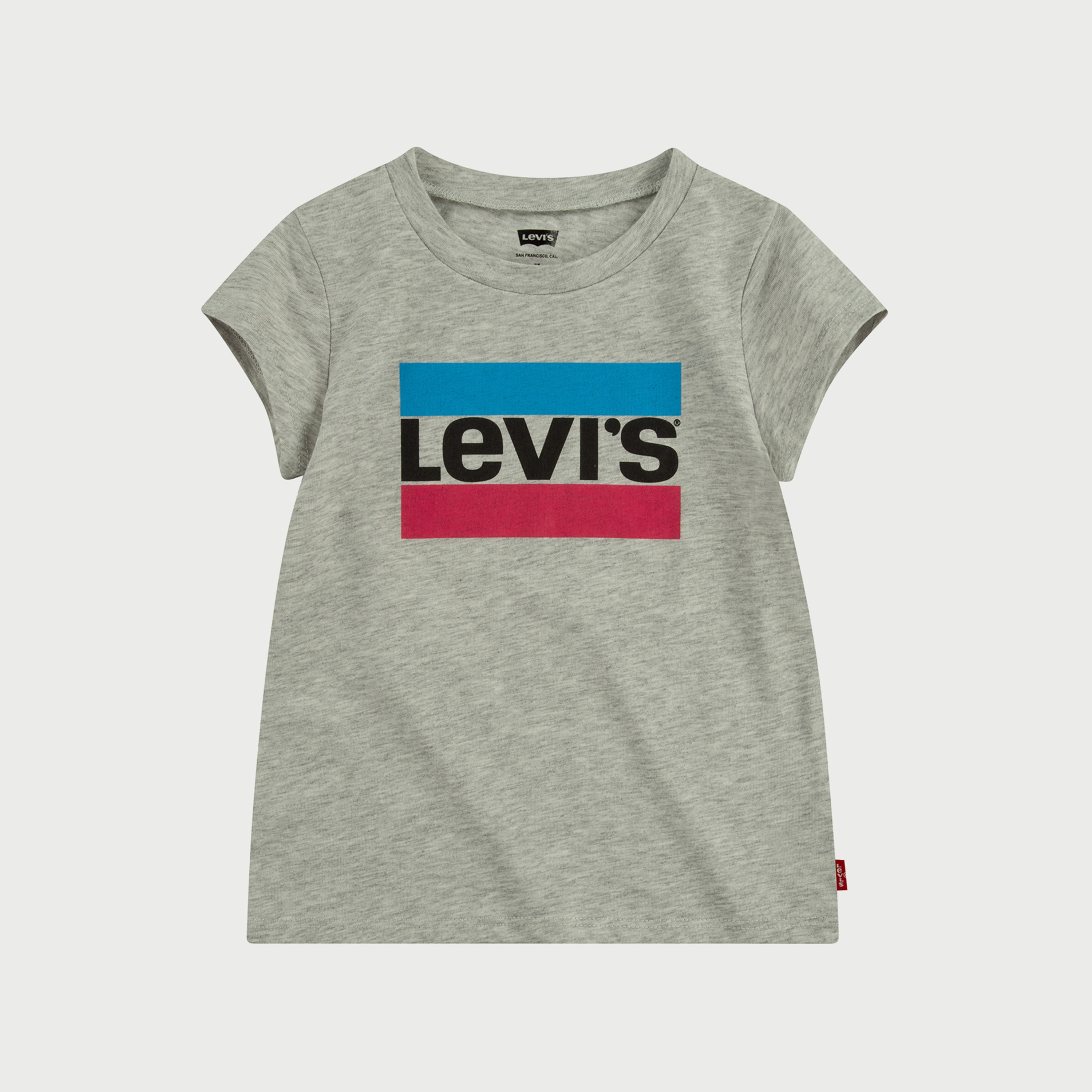 تيشيرت جونيورز بأكمام قصيرة وبطبعة من ليفايز-girls-clothing-tshirts-image-1