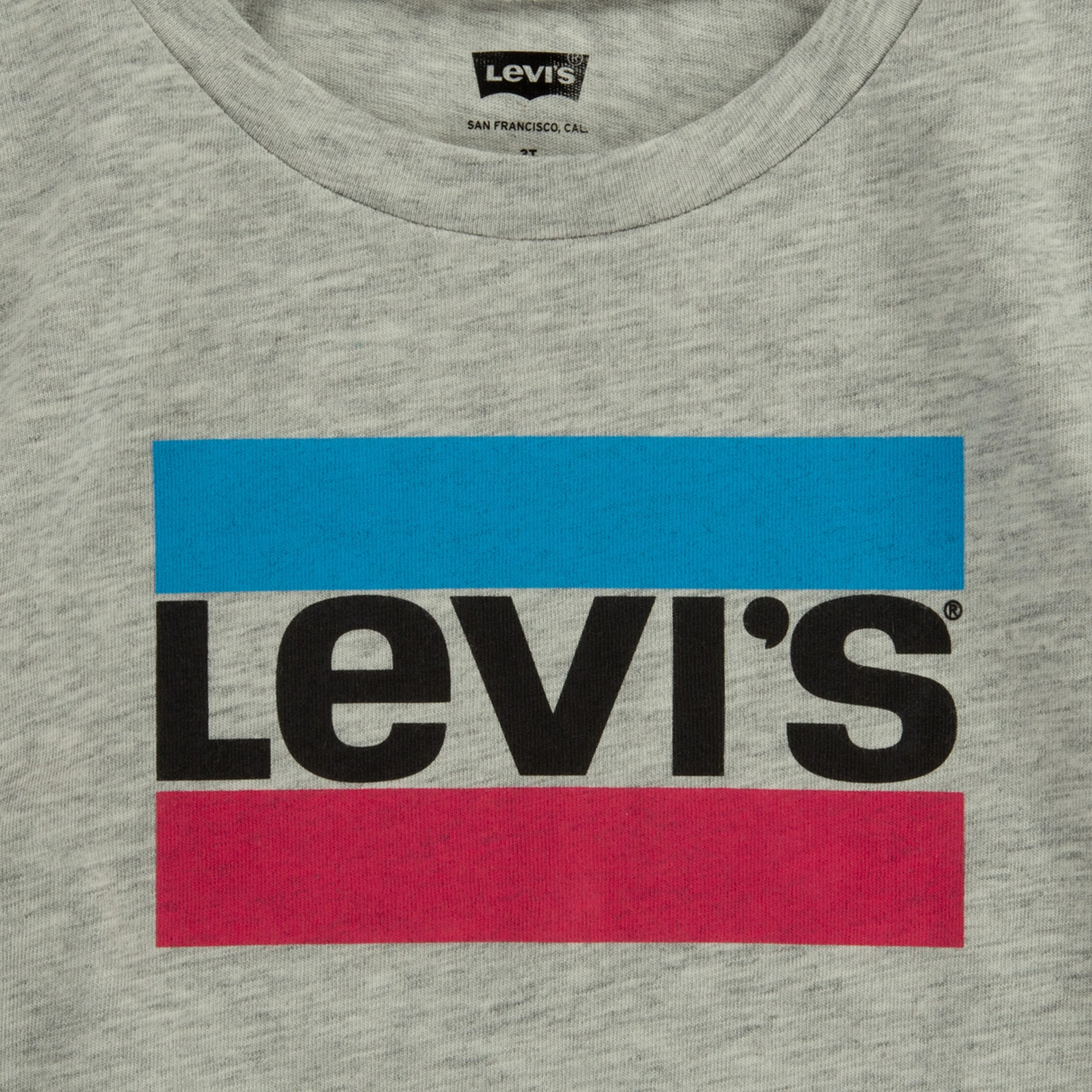 Levi's Juniors Printed T-shirt with Short Sleeves-girls-clothing-tshirts-image-3