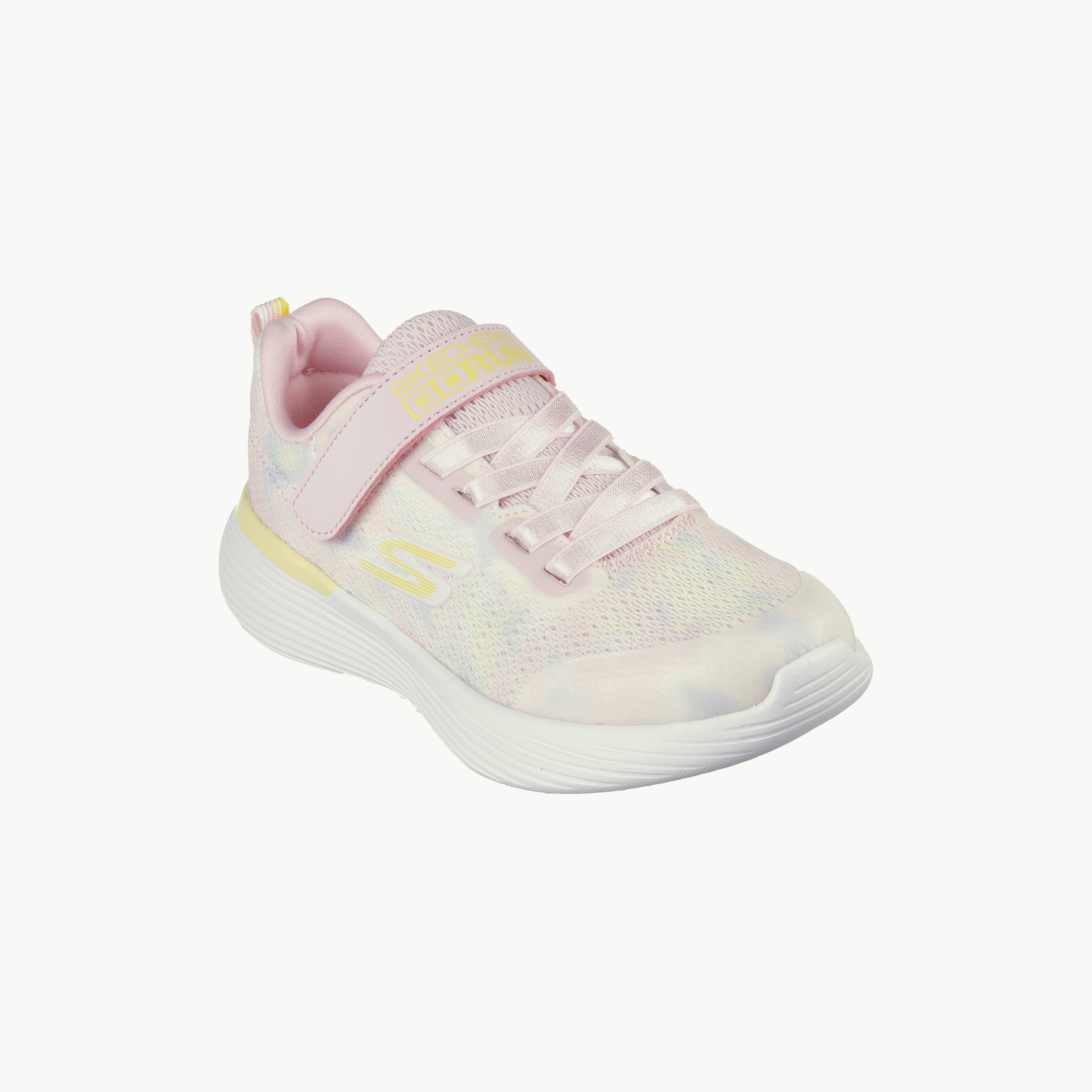 Skechers Girls Go Run 400 V2 Air Cooled Goga Mat Hook & Loop Running Shoes-girls-shoes-sneakers-image-1