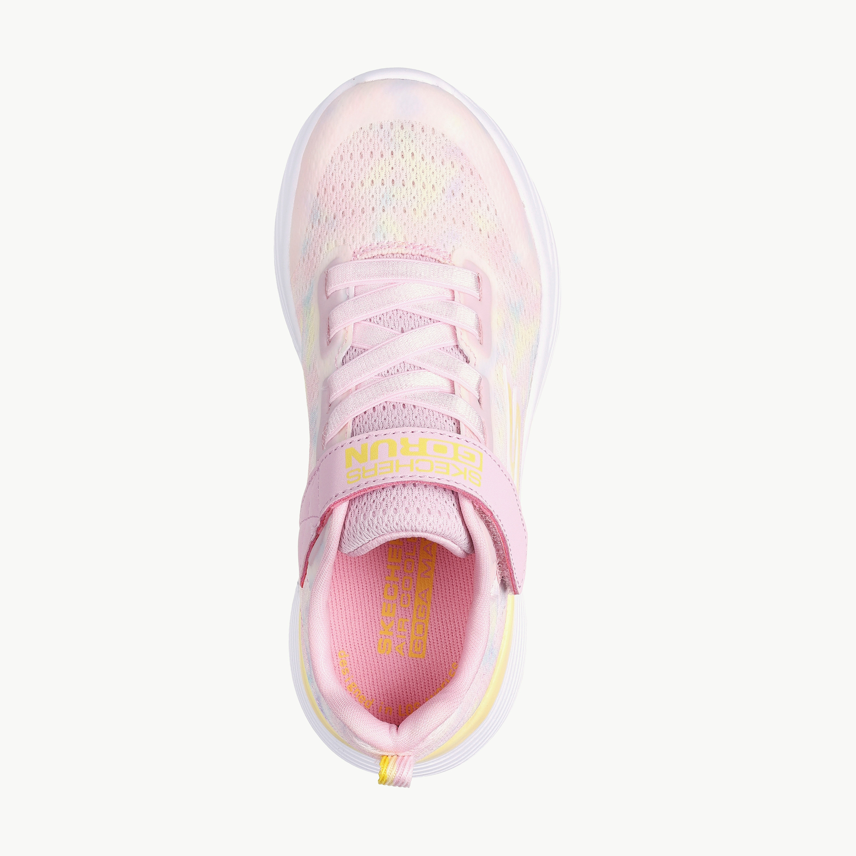Skechers Girls Go Run 400 V2 Air Cooled Goga Mat Hook & Loop Running Shoes-girls-shoes-sneakers-image-4