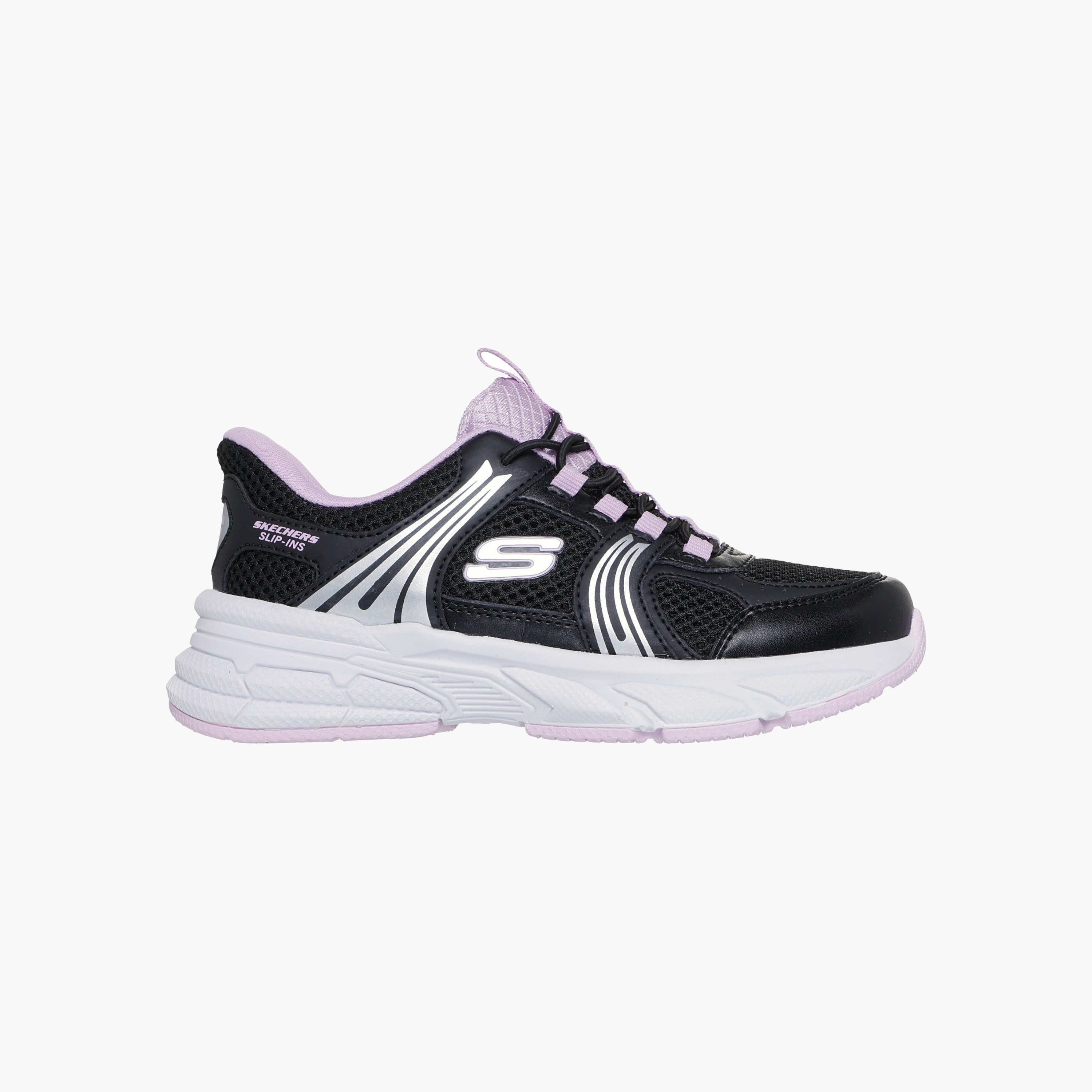 Skechers Girls RETRO-GRAPH Slip-On Sports Shoes-girls-shoes-sneakers-image-1
