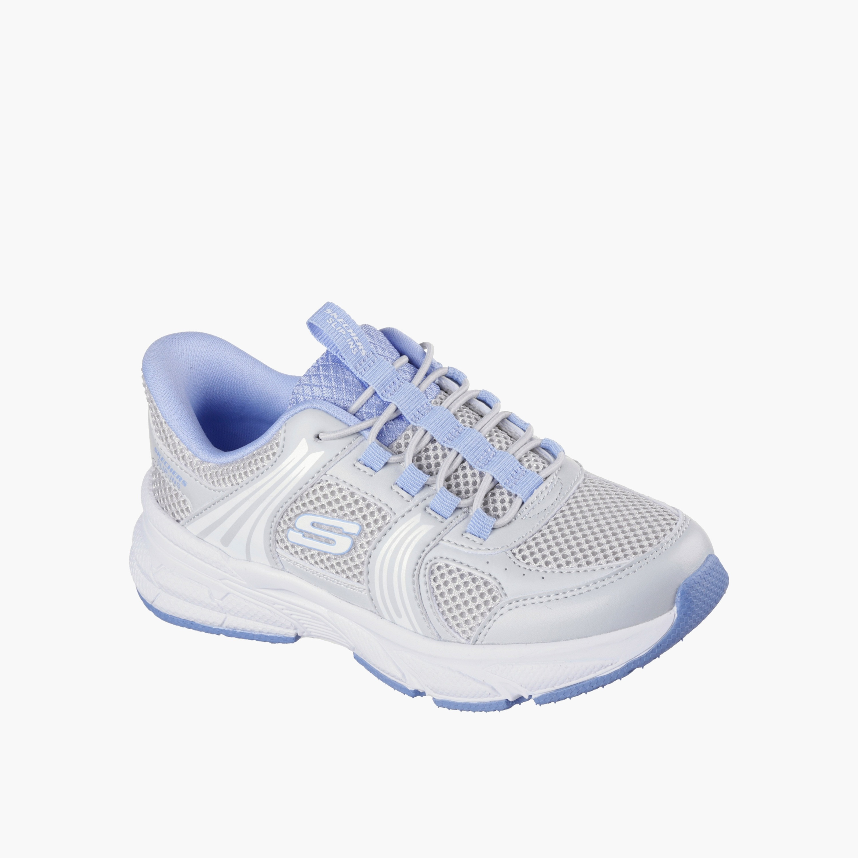 Skechers Girls RETRO-GRAPH Panelled Slip-On Sports Shoes-girls-shoes-sneakers-image-5