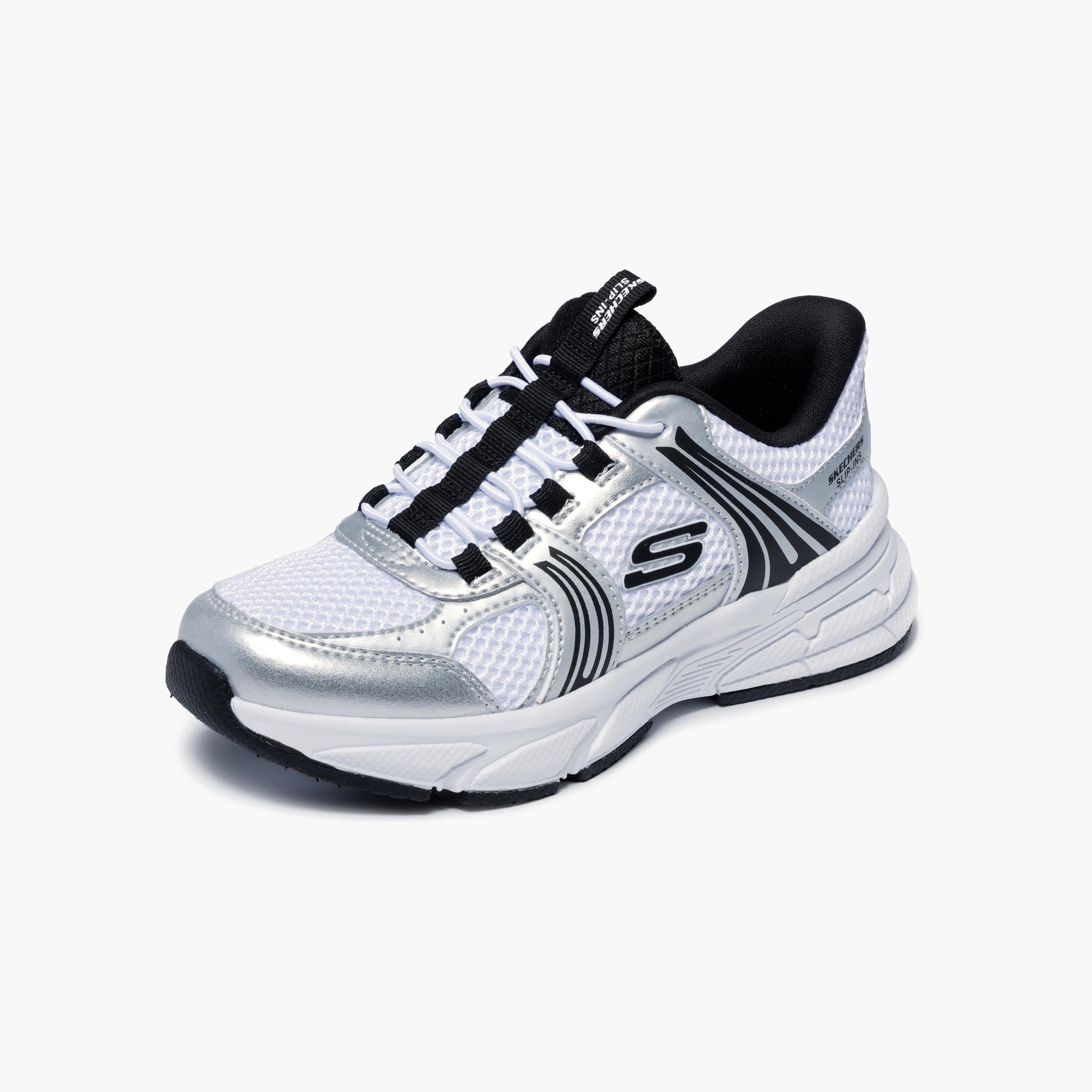 Skechers Girls RETRO-GRAPH Slip-On Sports Shoes-sports-girls-shoes-image-3